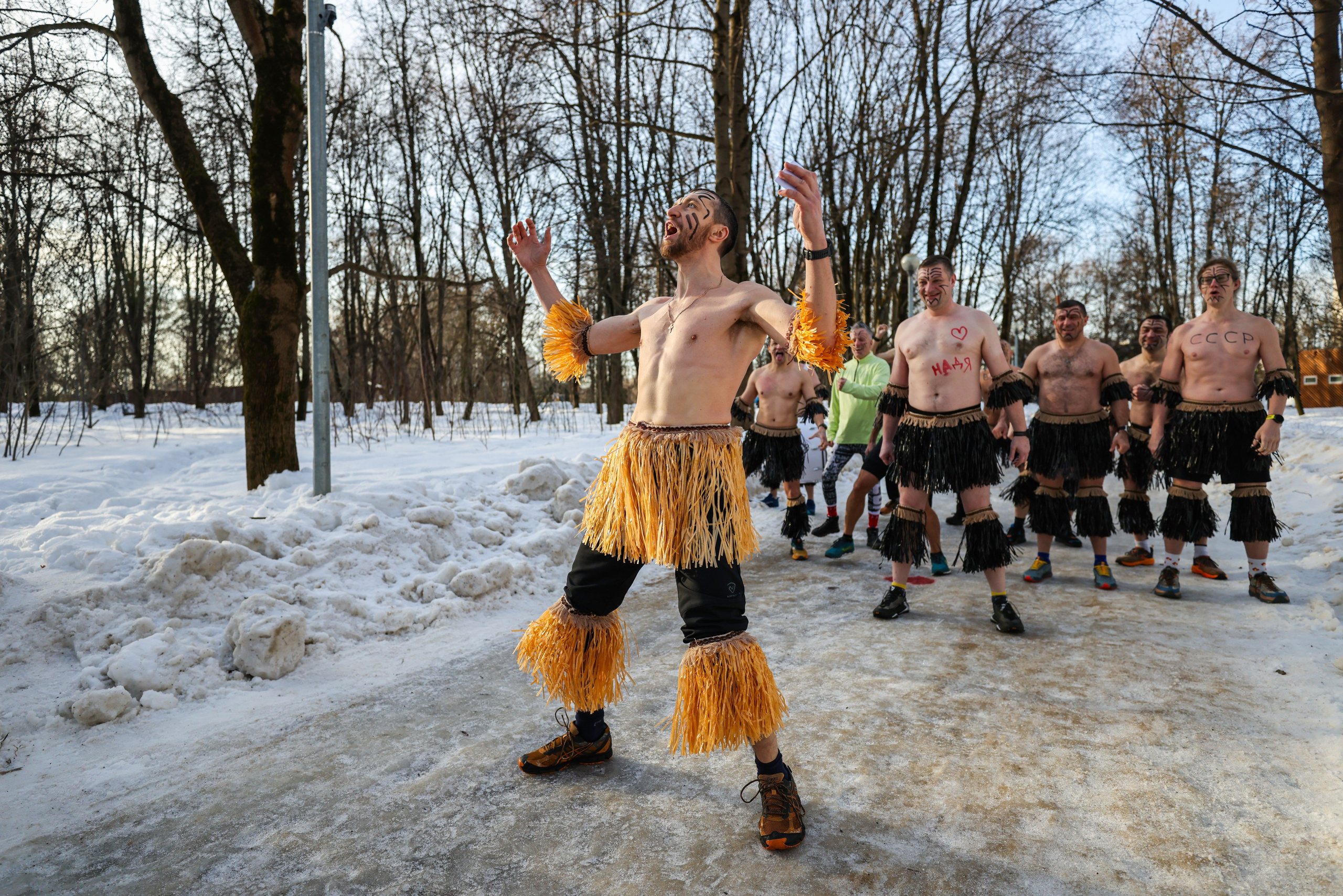 Тушиноги умеют поздравлять — 07.03.26. Фотограф Сергей Ловкий