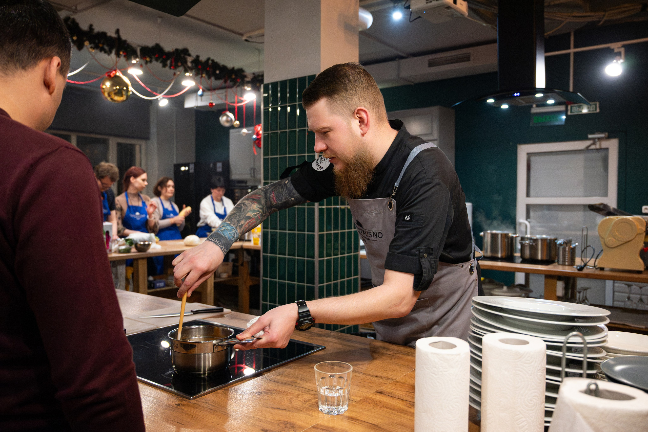 Кулинарный мастер класс. Фотограф мероприятий в Москве