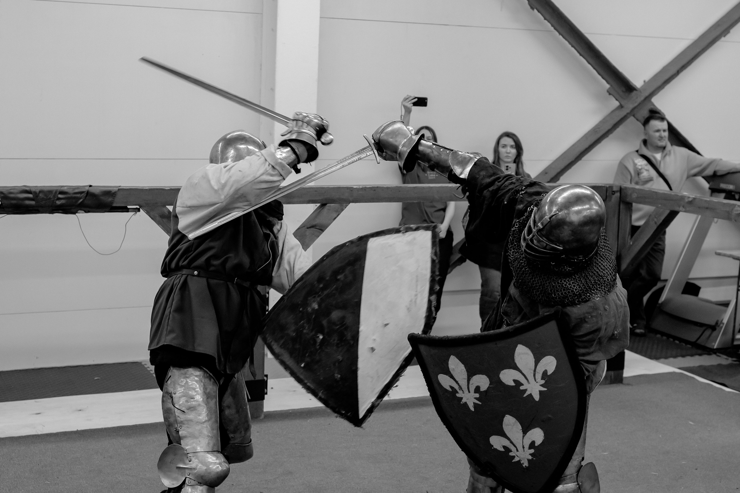 Турнир средневековых рыцарей