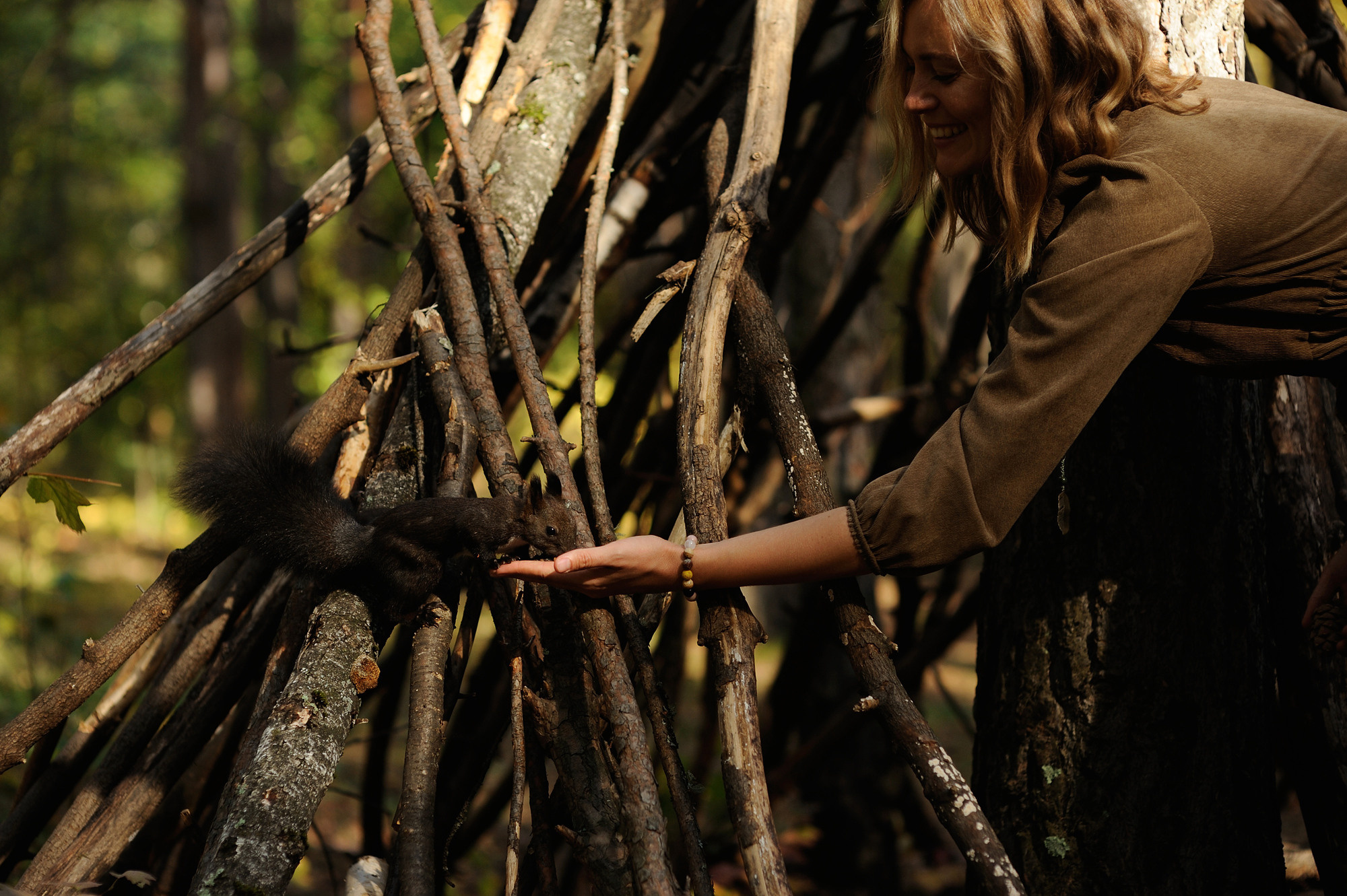 Дарина — лесная ведунья. Съемка в Гремячей Гриве (Красноярск). Семейный и женский фотограф Красноярск Екатерина Пусенкова