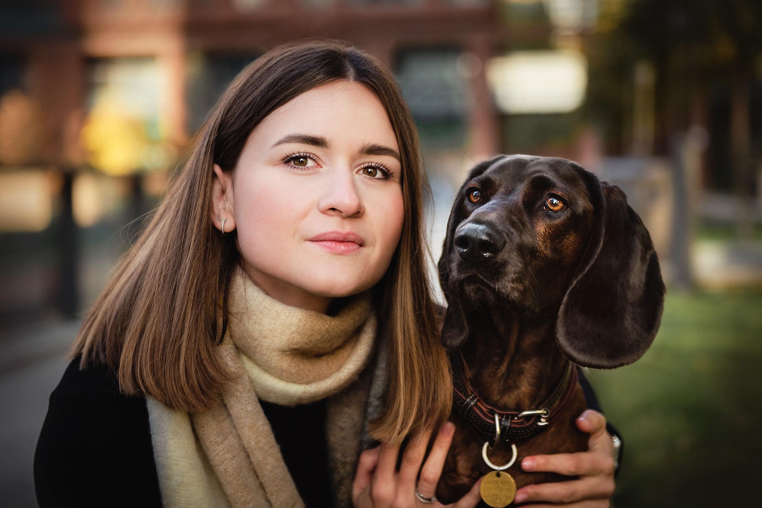 Катя, Дима и Дакота. Городская Love Story. Семейный Фотограф в Москве Ирина Хохлова