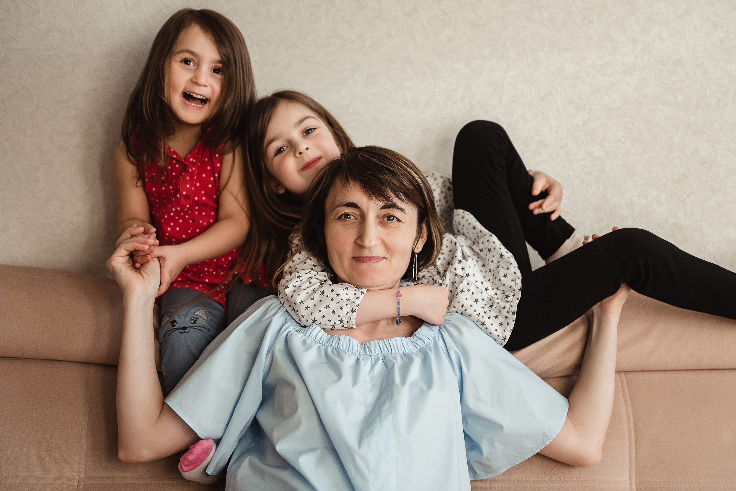 Мамины девочки. Семейный Фотограф в Москве Ирина Хохлова