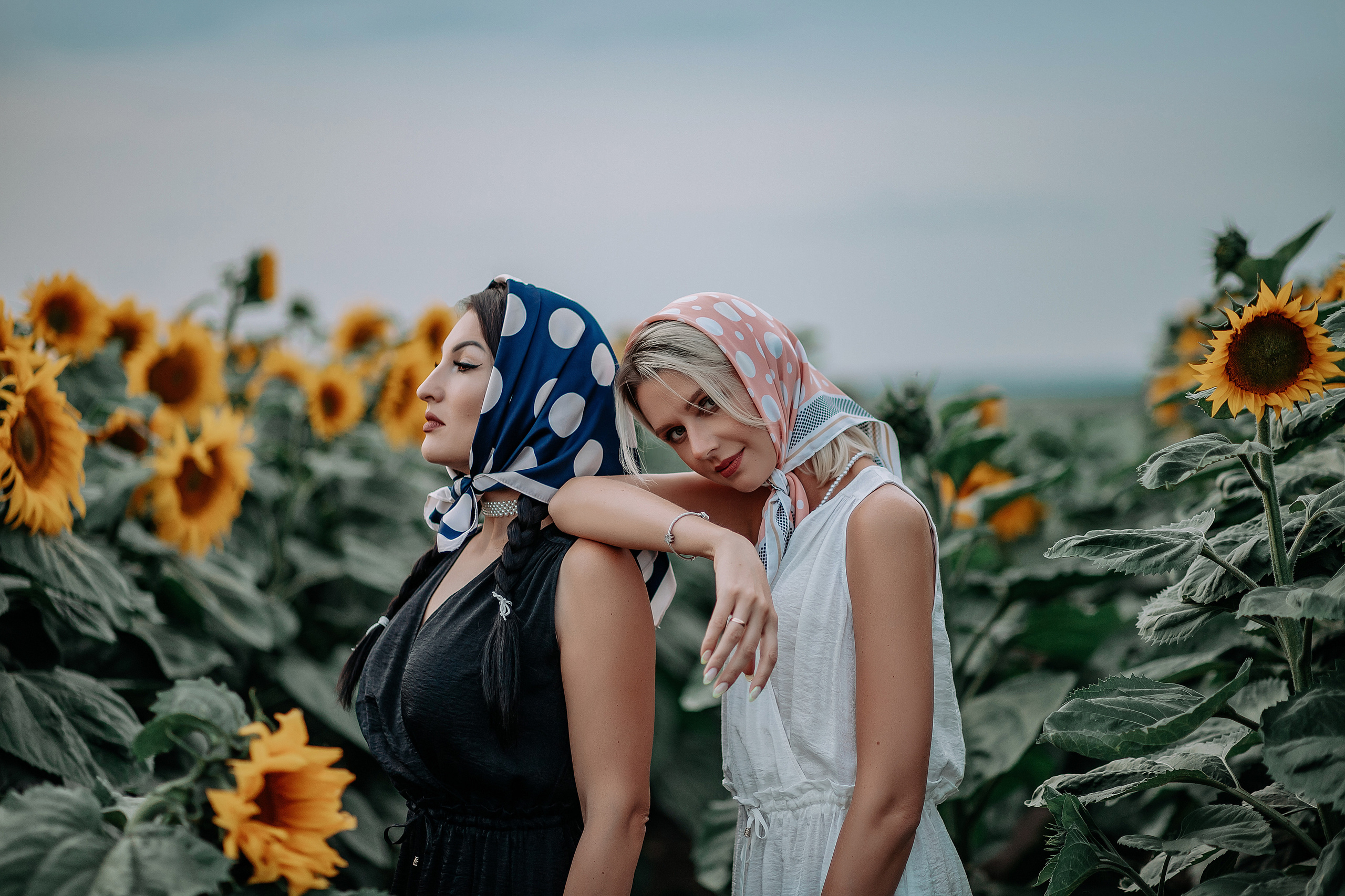 Фэшн в подсолнухах. Детский и семейный фотограф в Красноярске Юлия Бирюкова