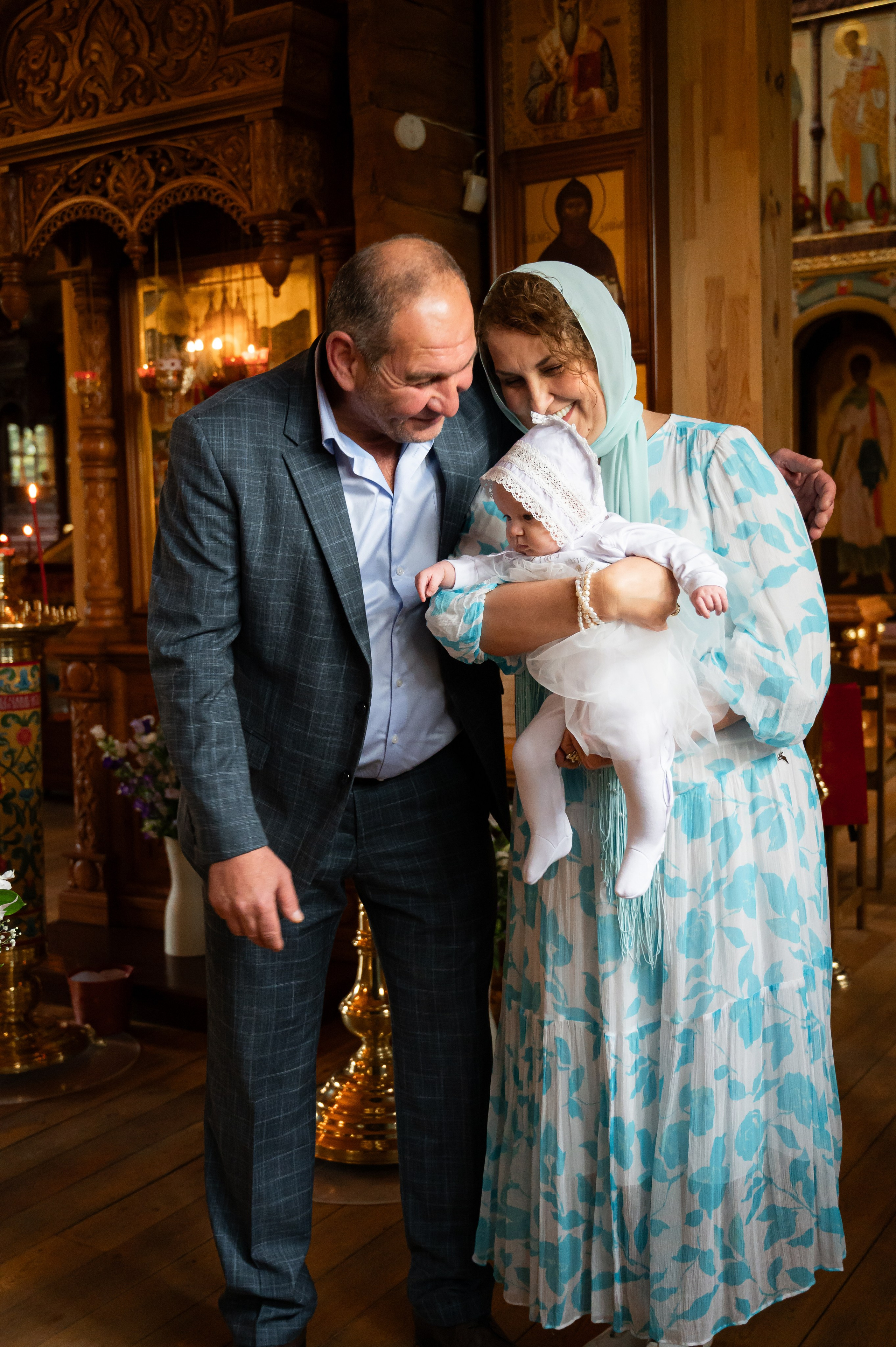 Крещение. Портретный и свадебный фотограф в Москве Анастасия Терентьева