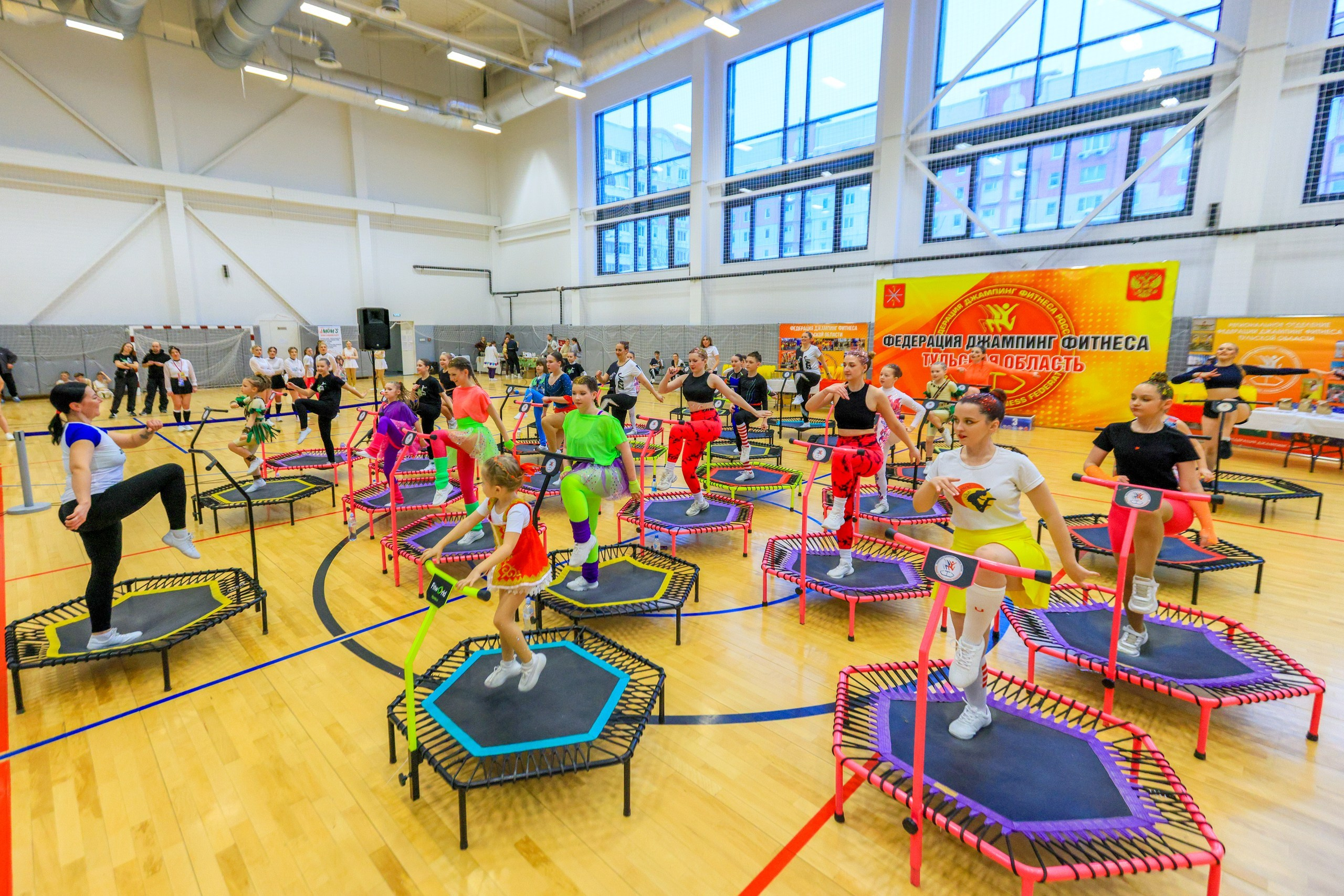 Фитнес Джампинг Соренования ЦФО. Фотограф в Туле Крупский АнДРей. Фотостудия «КАДР71» в Туле