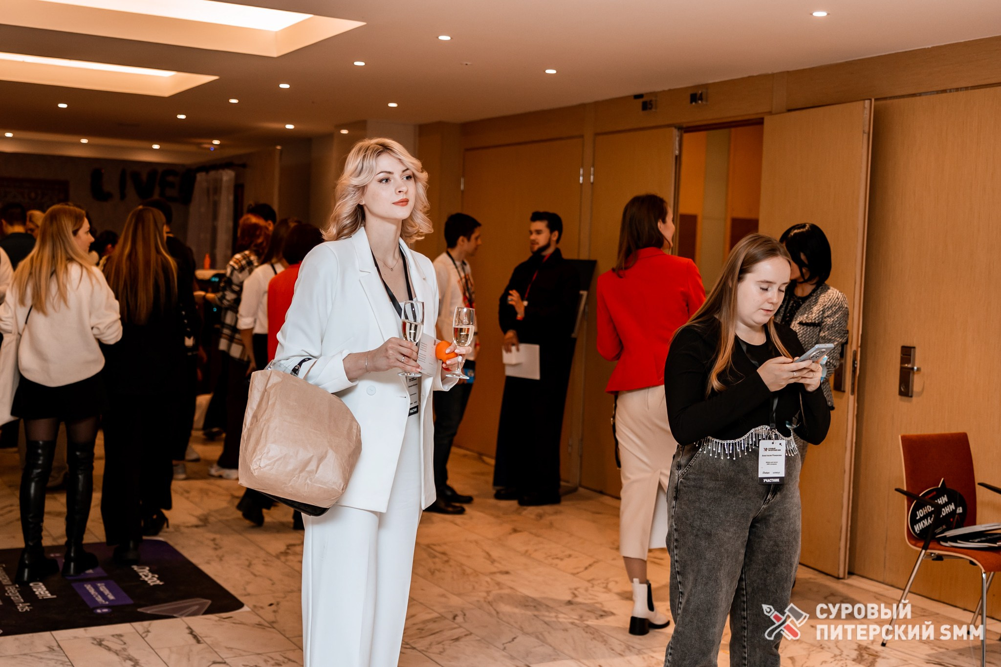 Репортаж конференции «Суровый Питерский SMM». Фотограф в Санкт-Петербурге Ефремова Наталья