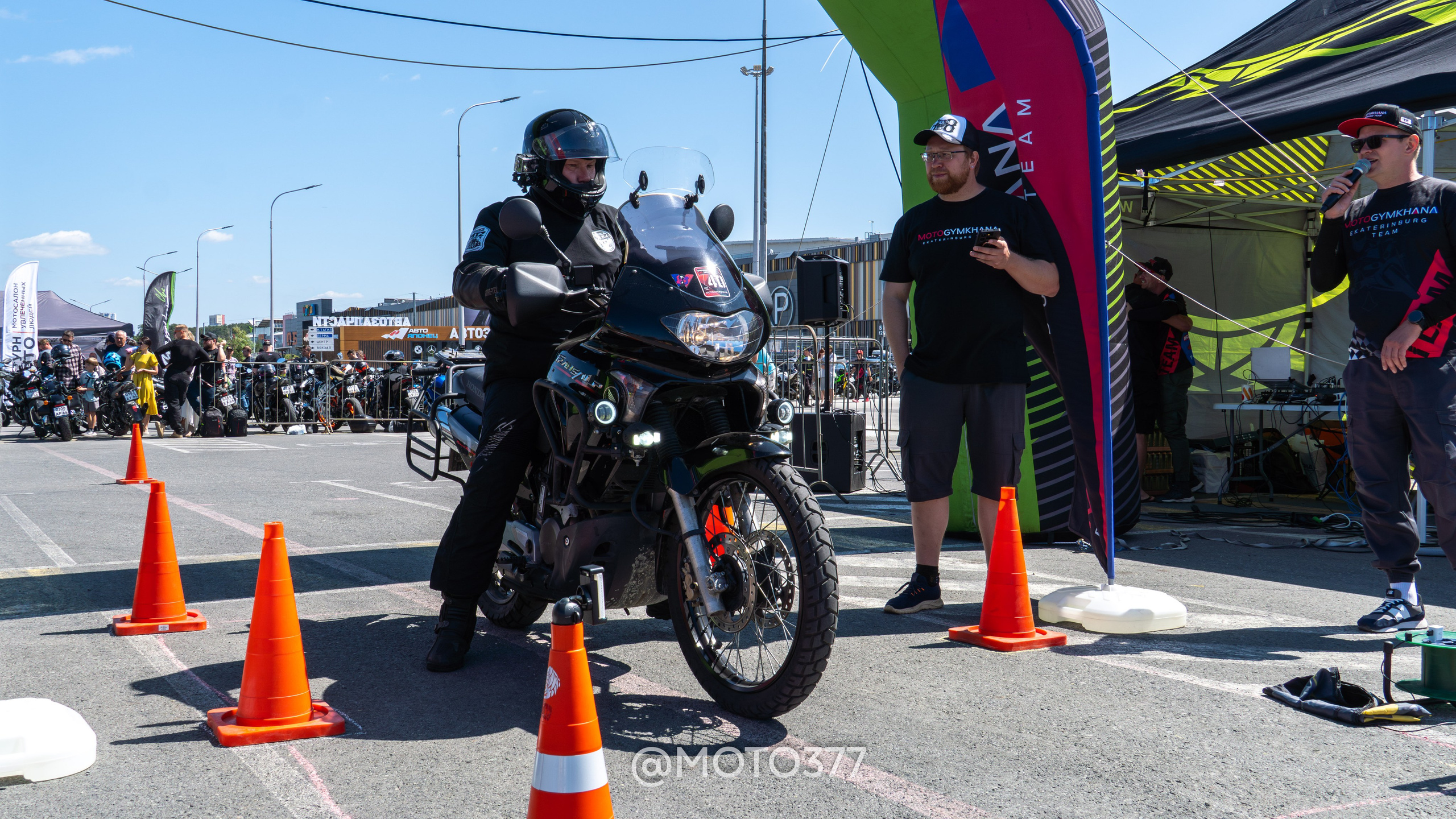 Motogymkhana CUP 1 Ekat 2025. Moto377