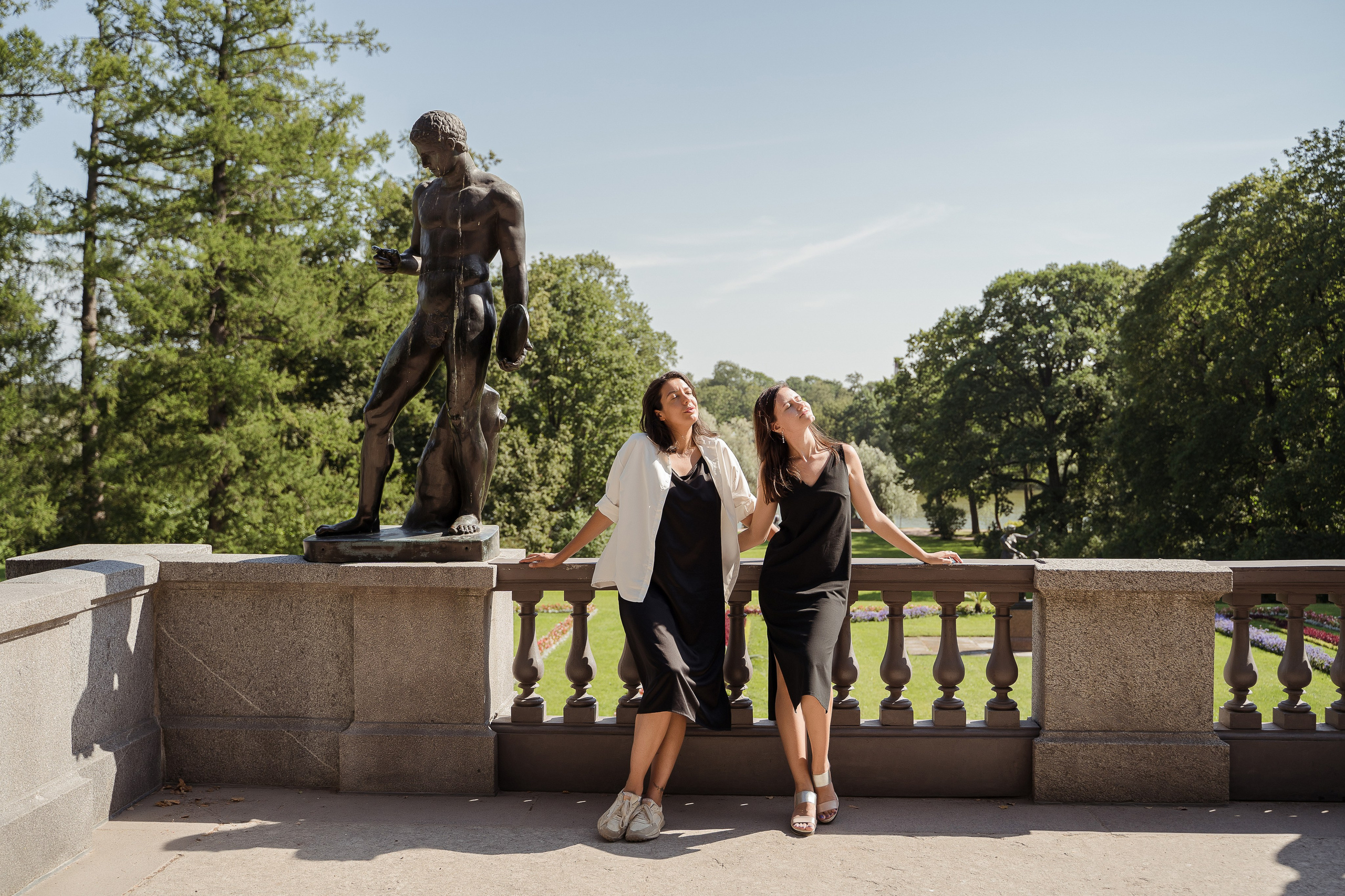 Семейная фотосессия в Екатерининском парке Царского Села. Свадебный и семейный фотограф в Пушкине и Санкт-Петербурге Мария Филиппова