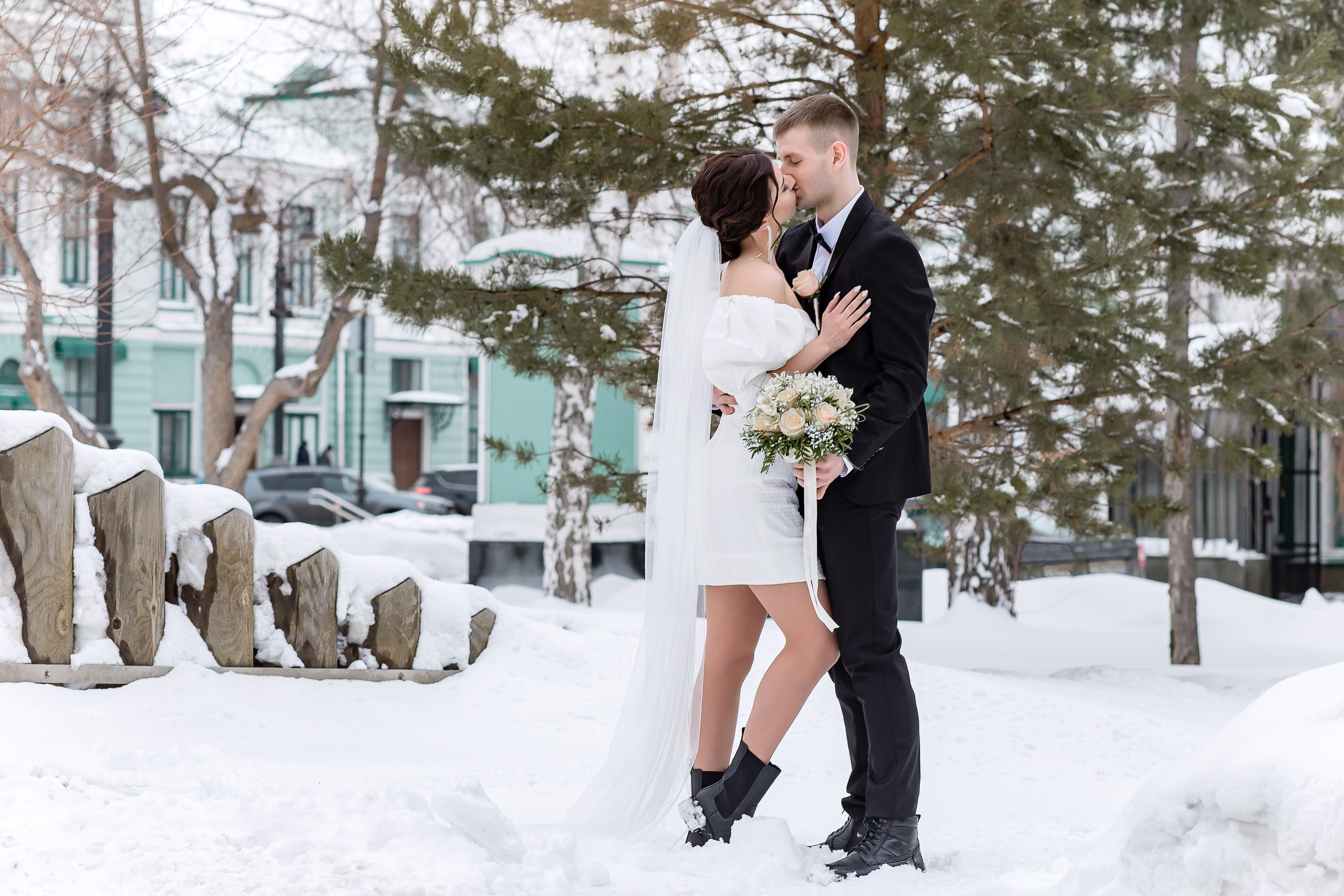 Ксения и Андрей. Свадебный фотограф в Омске Яна Савина