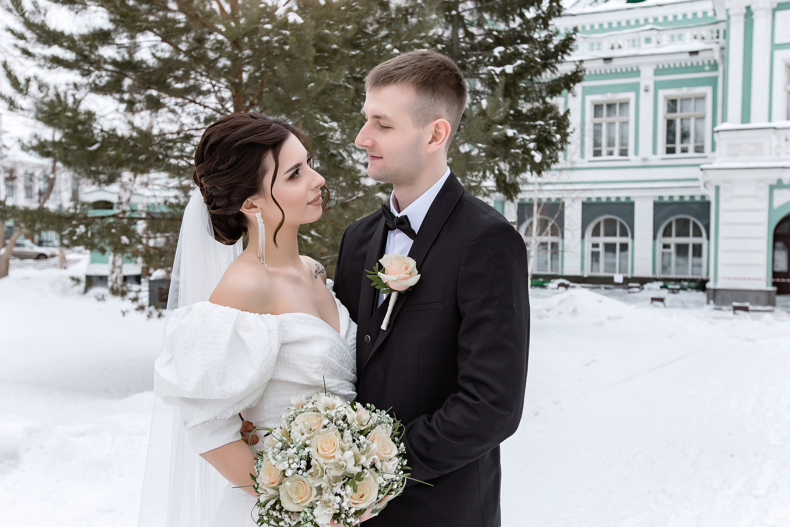 Ксения и Андрей. Свадебный фотограф в Омске Яна Савина
