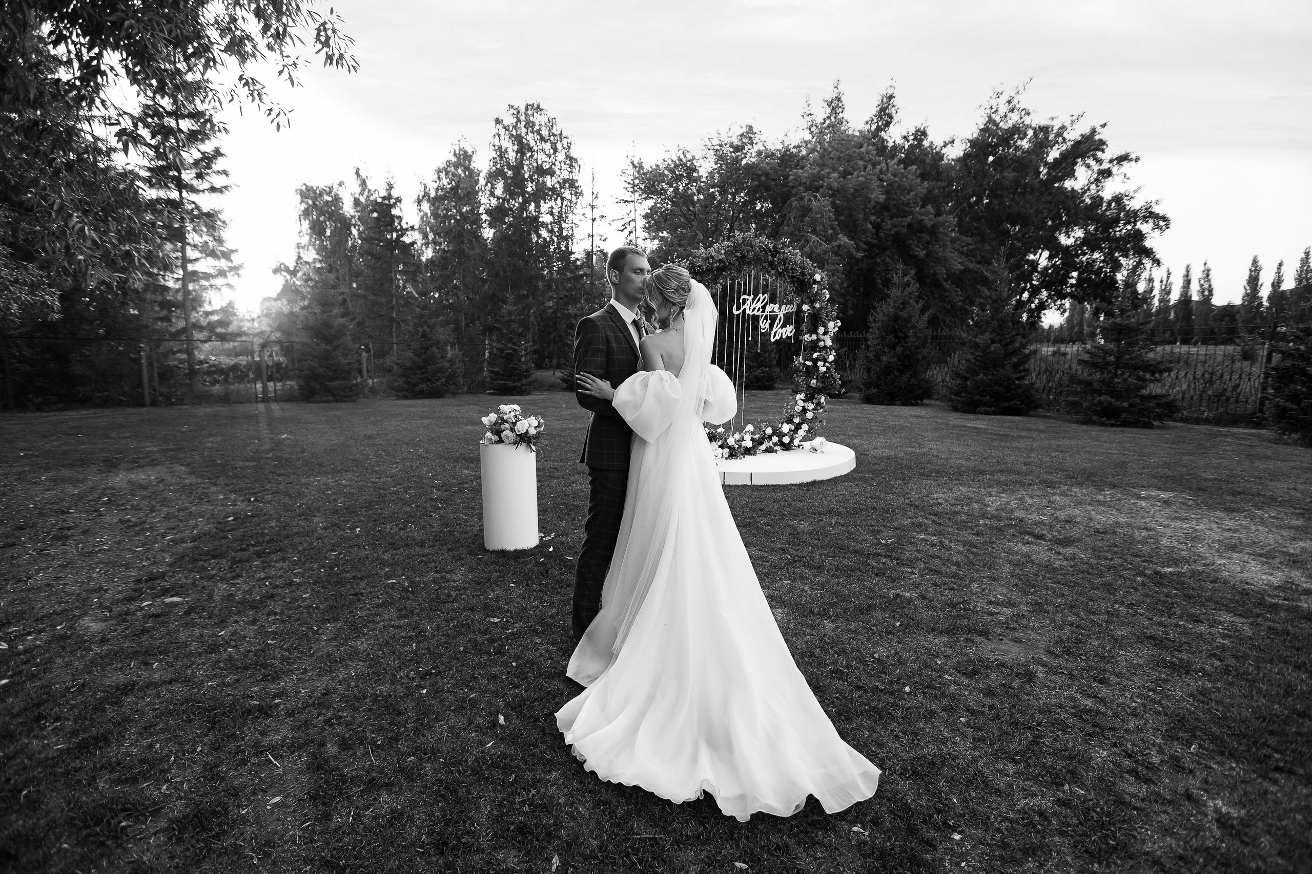 Елизавета и Антон. Свадебный фотограф в Омске Яна Савина