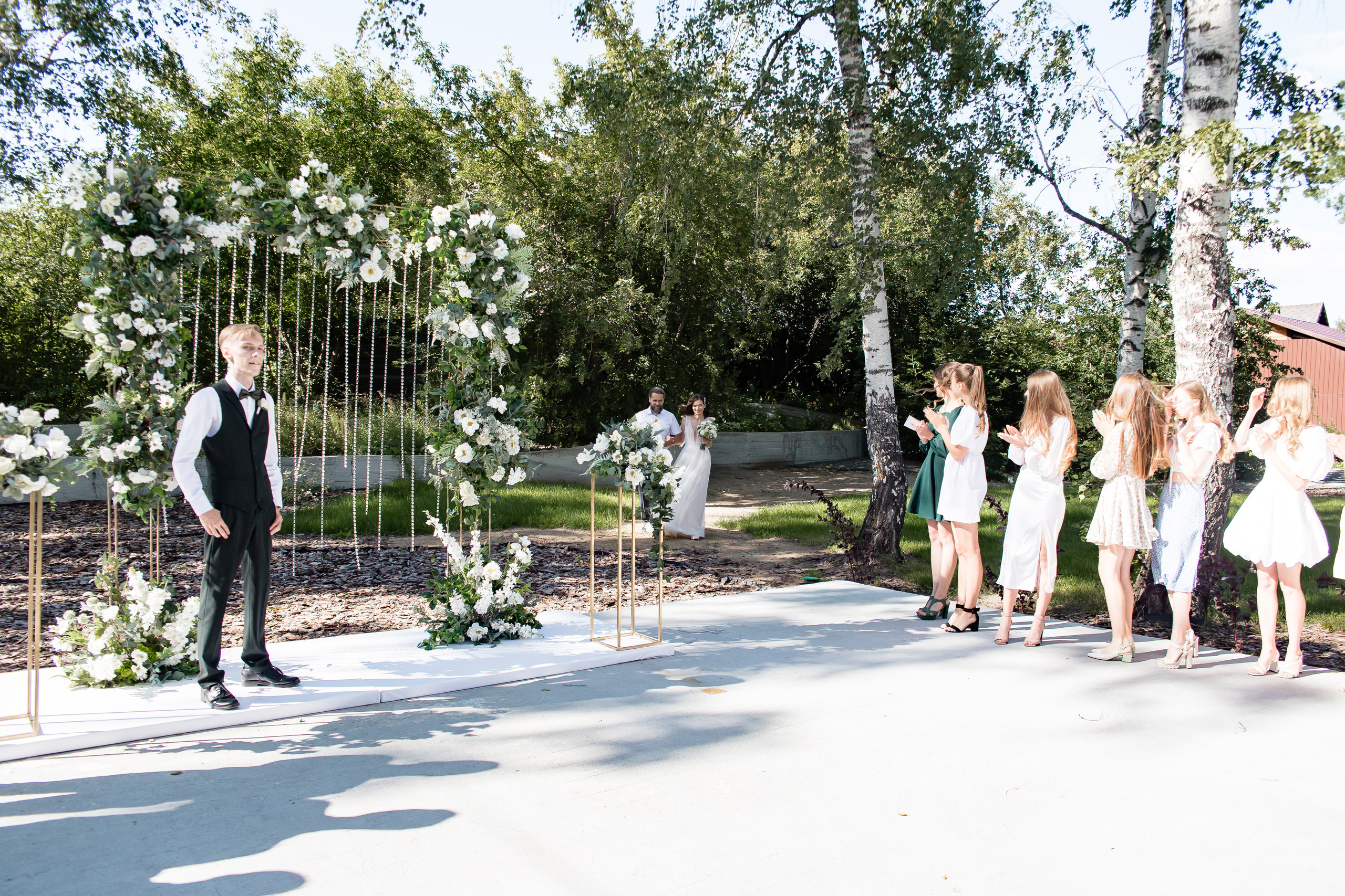 Ольга и Никита. Свадебный фотограф в Омске Яна Савина