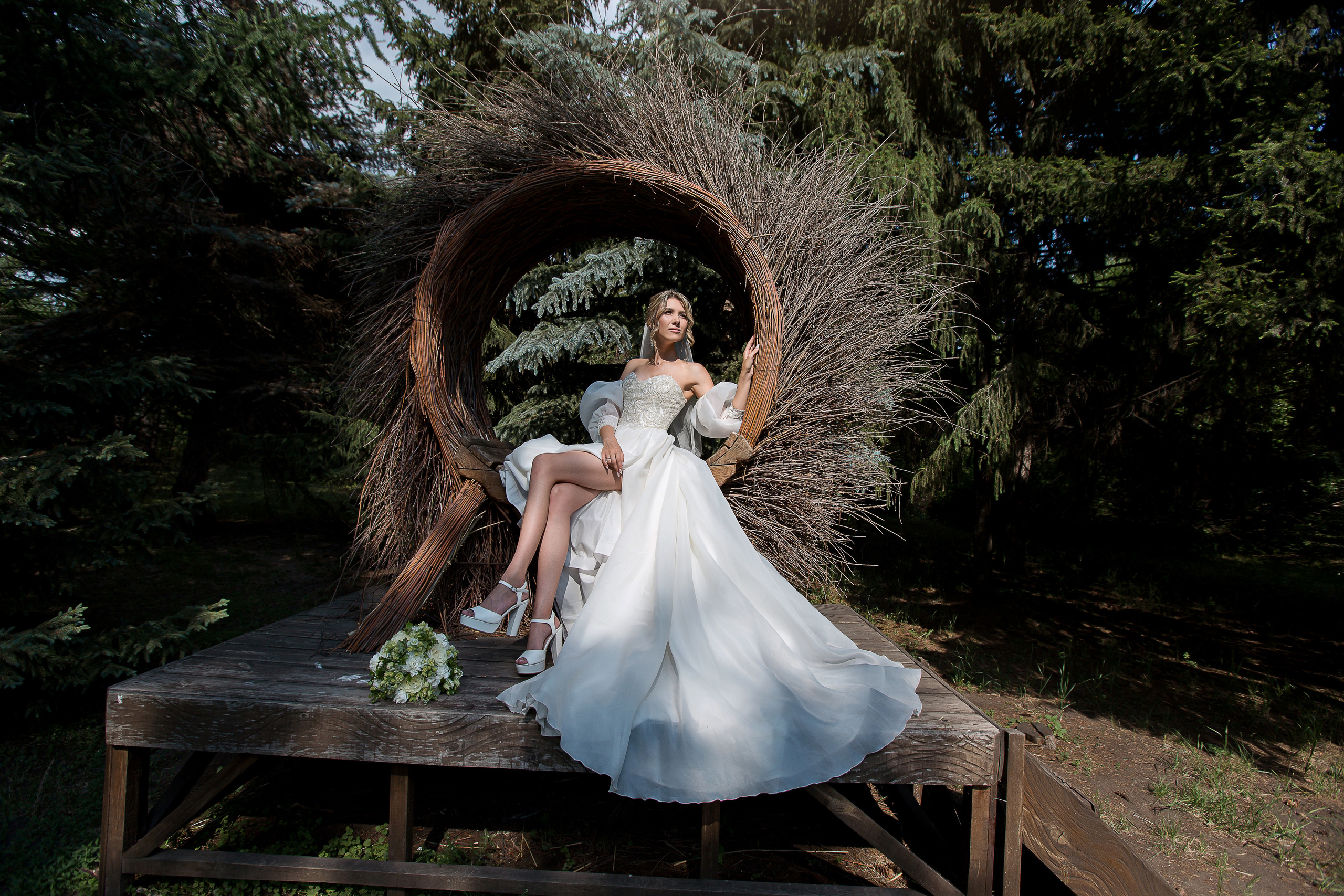 Елизавета и Антон. Свадебный фотограф в Омске Яна Савина