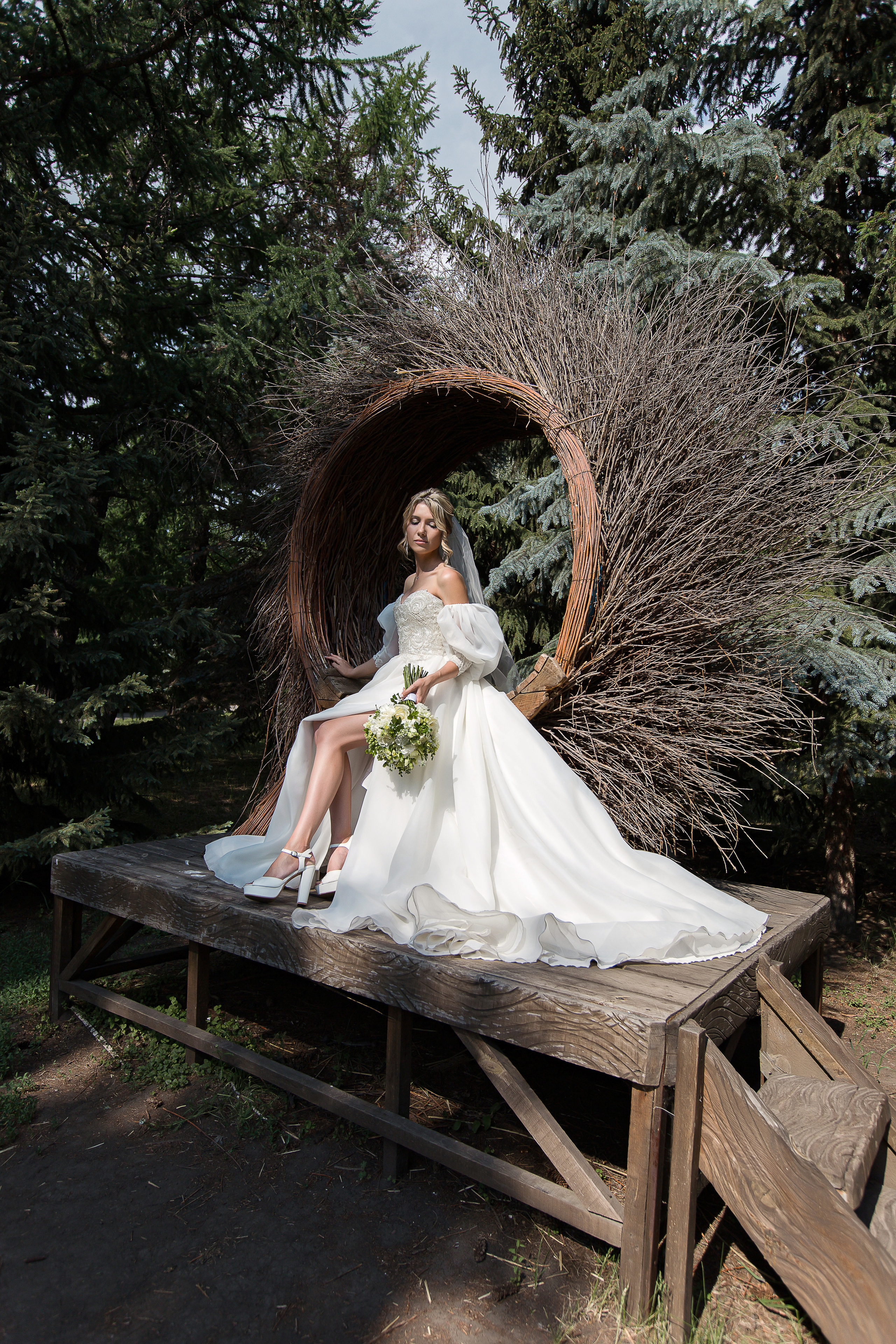 Елизавета и Антон. Свадебный фотограф в Омске Яна Савина