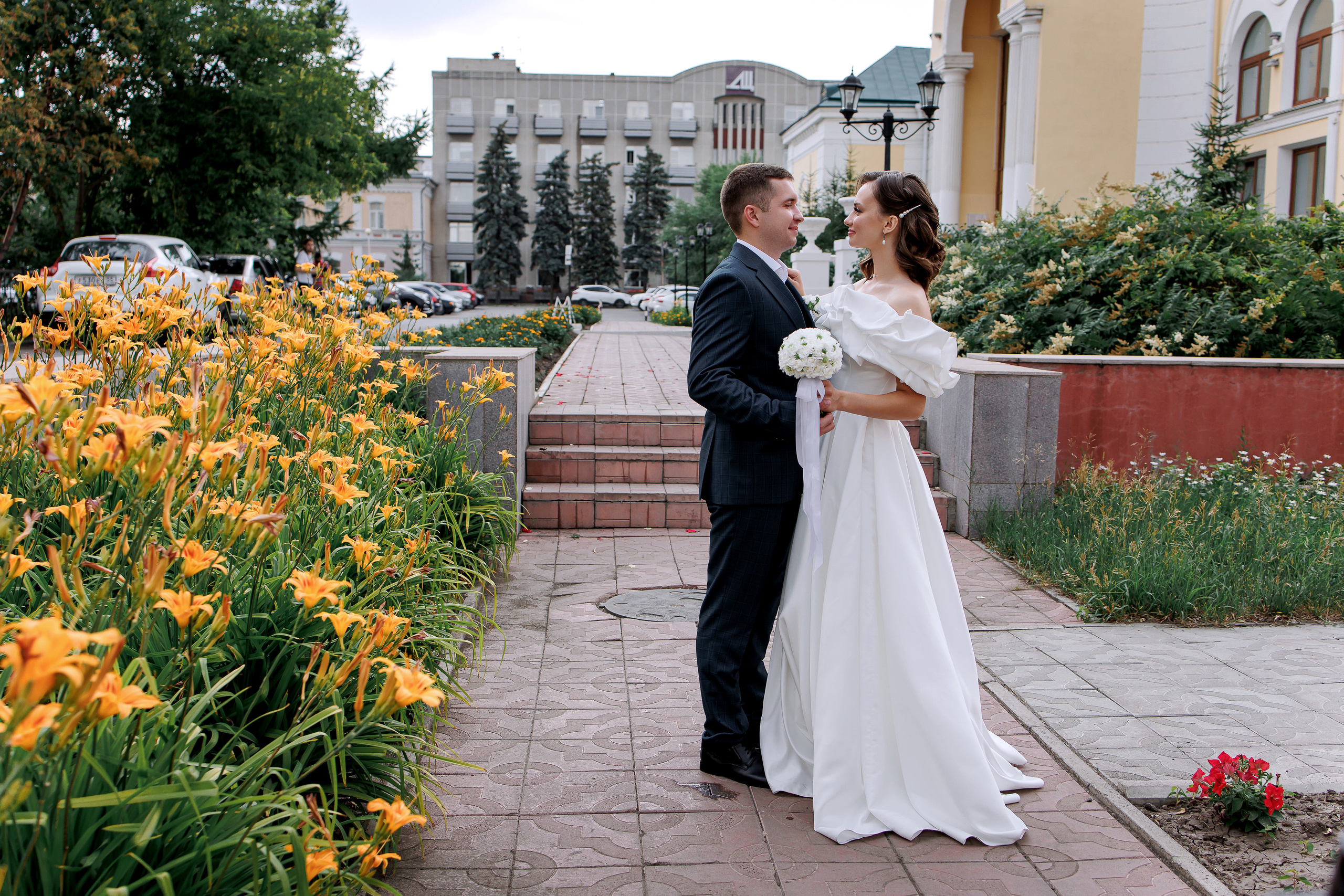 Софья и Антон. Свадебный фотограф в Омске Яна Савина