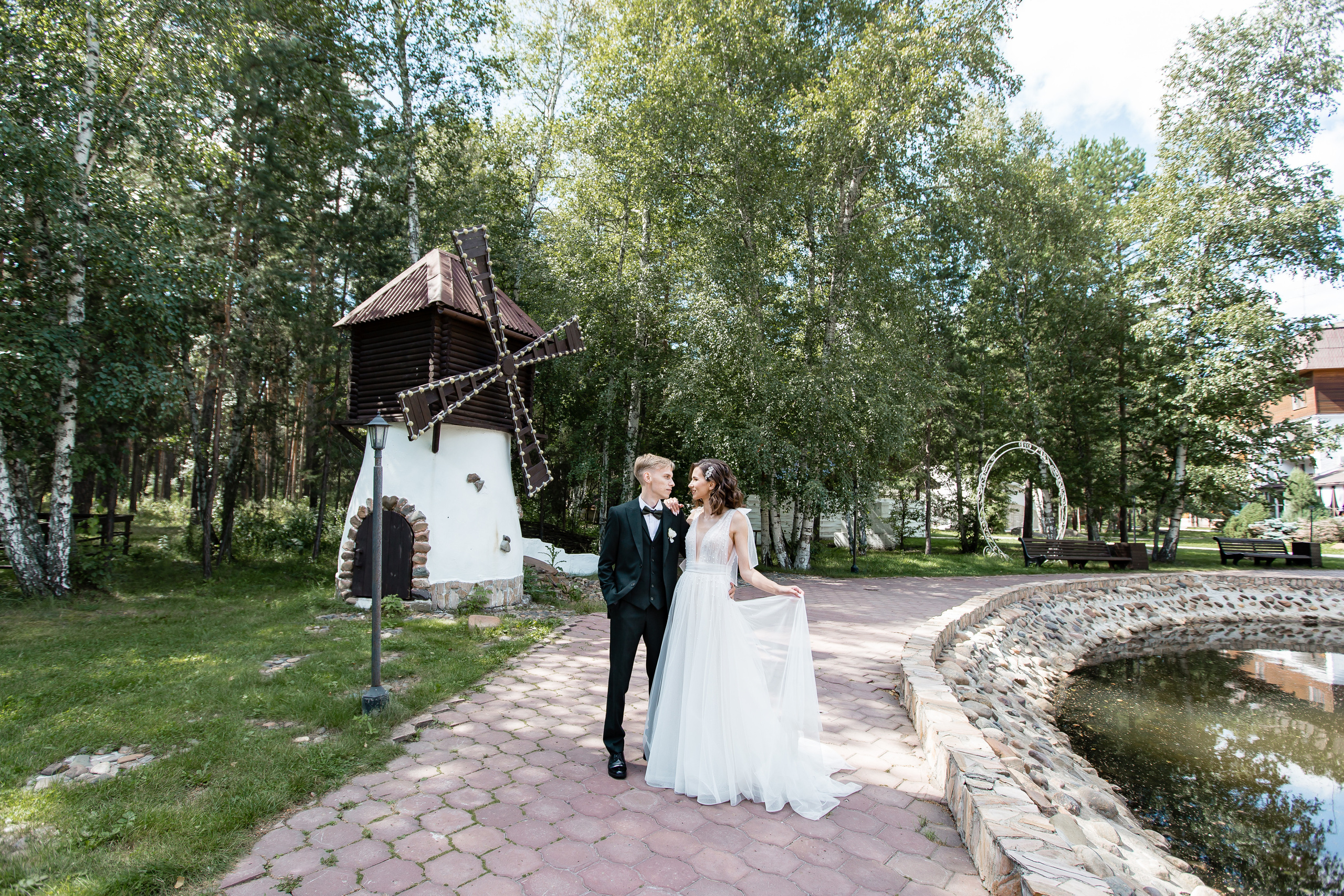 Ольга и Никита. Свадебный фотограф в Омске Яна Савина