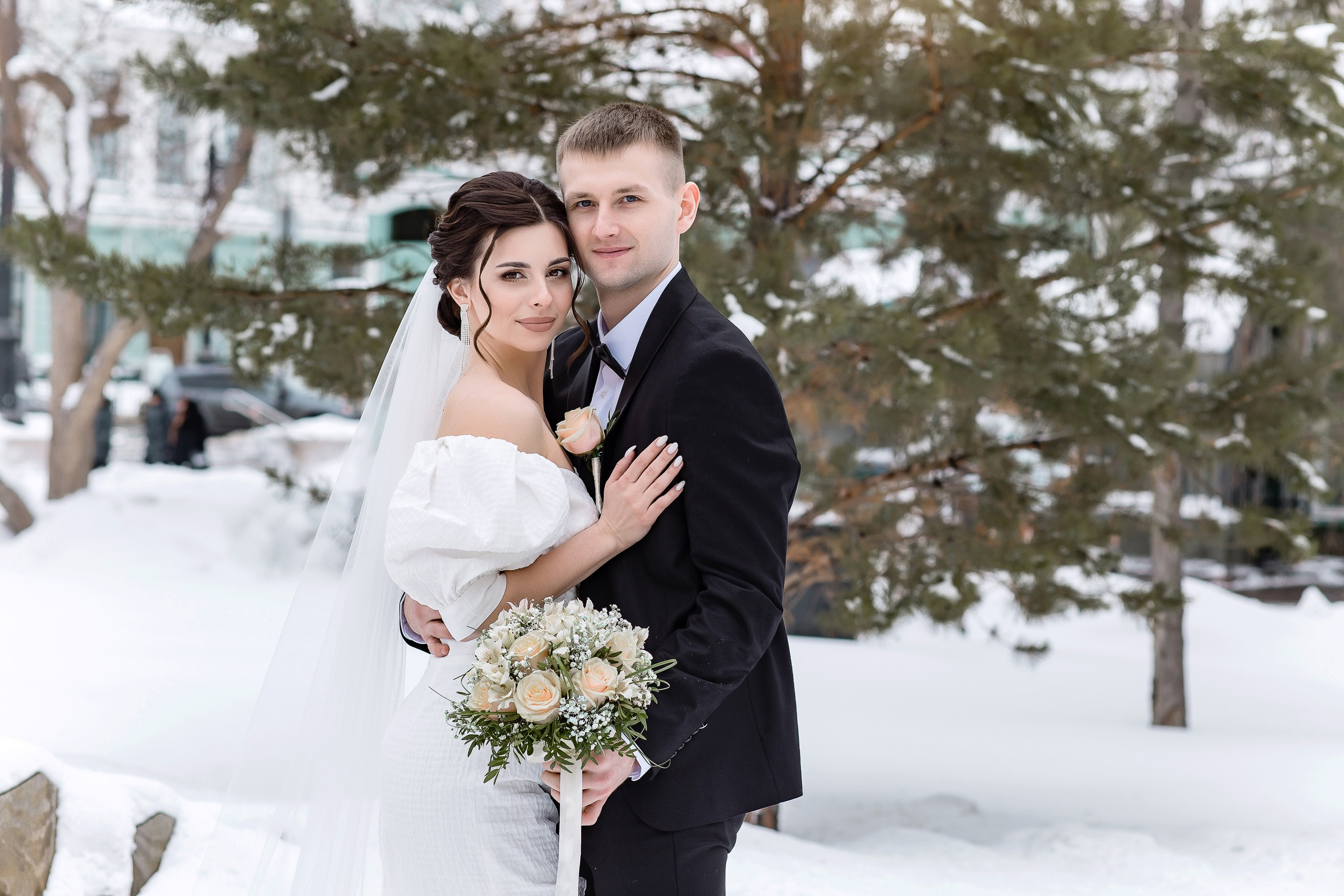 Ксения и Андрей. Свадебный фотограф в Омске Яна Савина