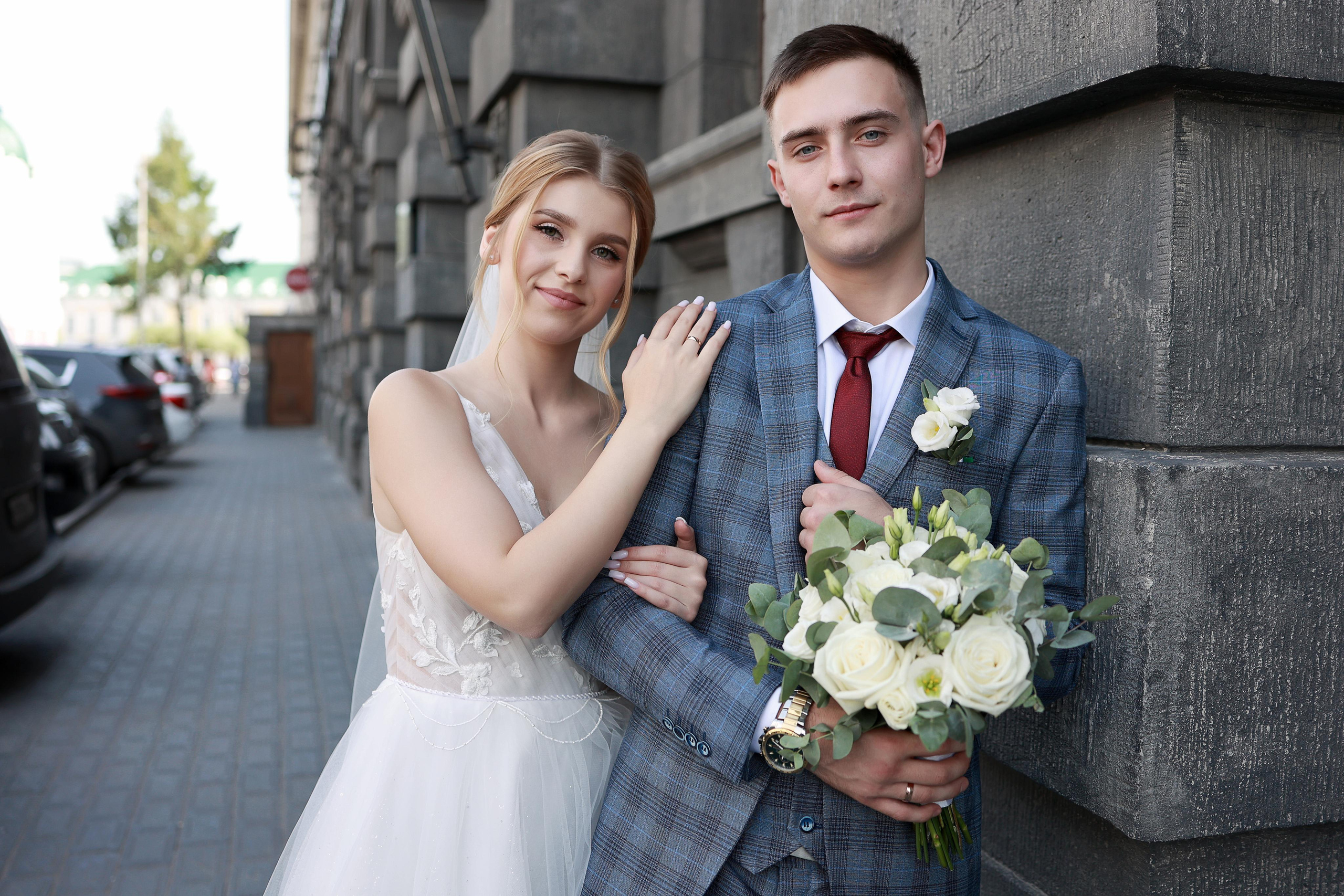 Дарья и Никита. Свадебный фотограф в Омске Яна Савина