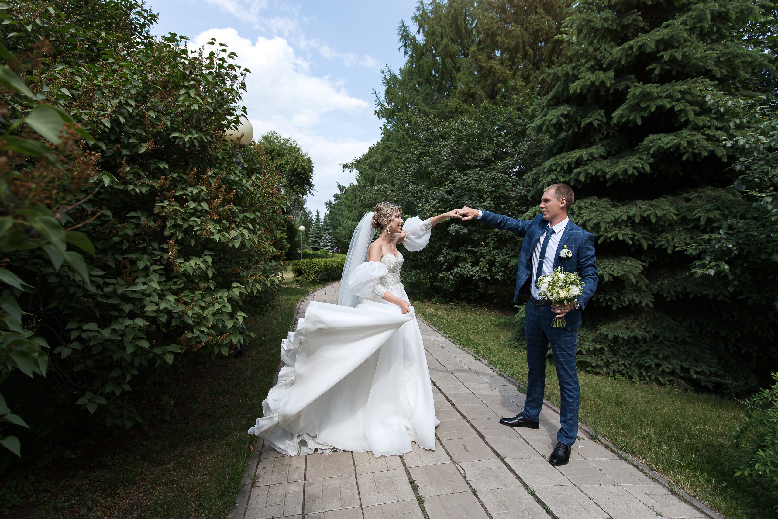 Елизавета и Антон. Свадебный фотограф в Омске Яна Савина