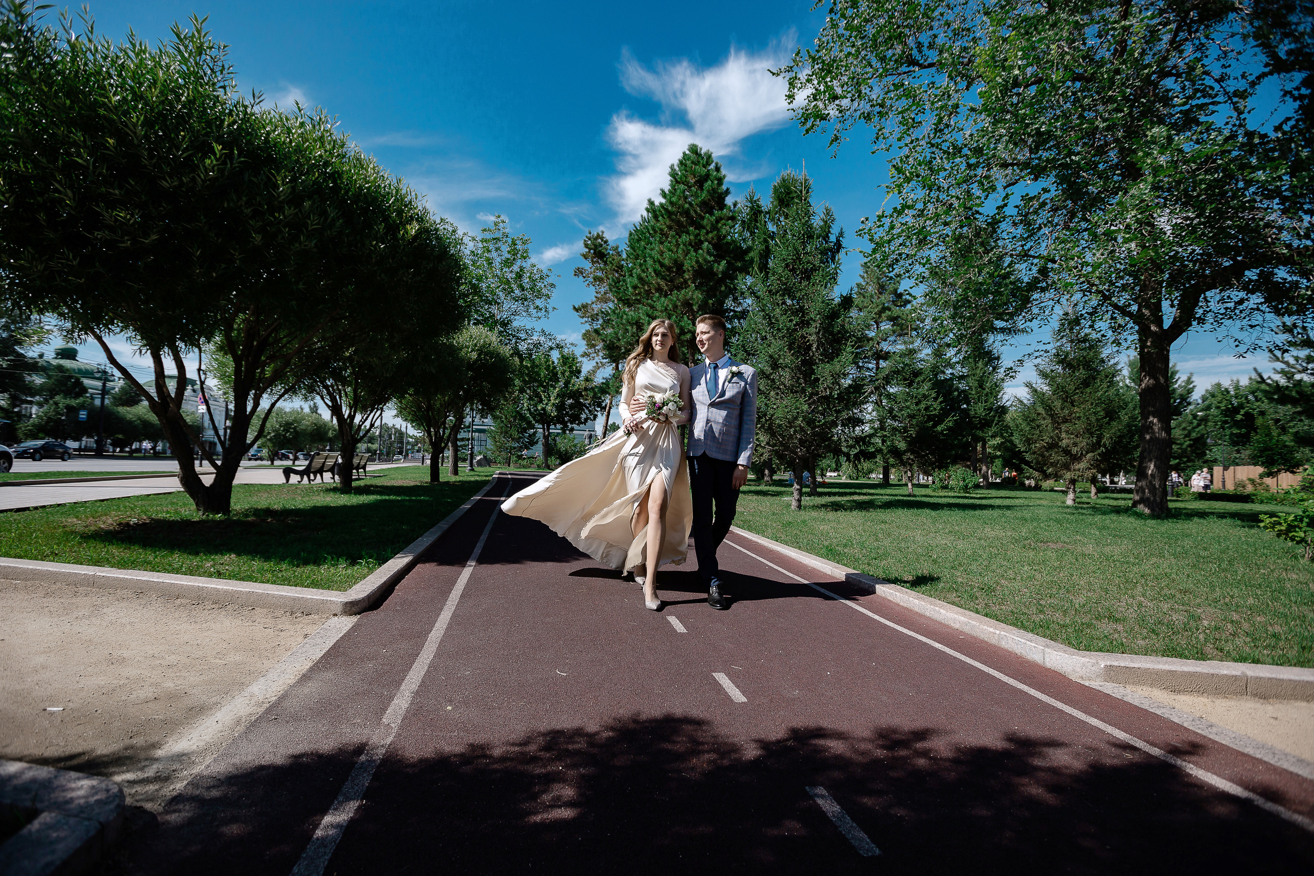 Татьяна и Виталий. Свадебный фотограф в Омске Яна Савина