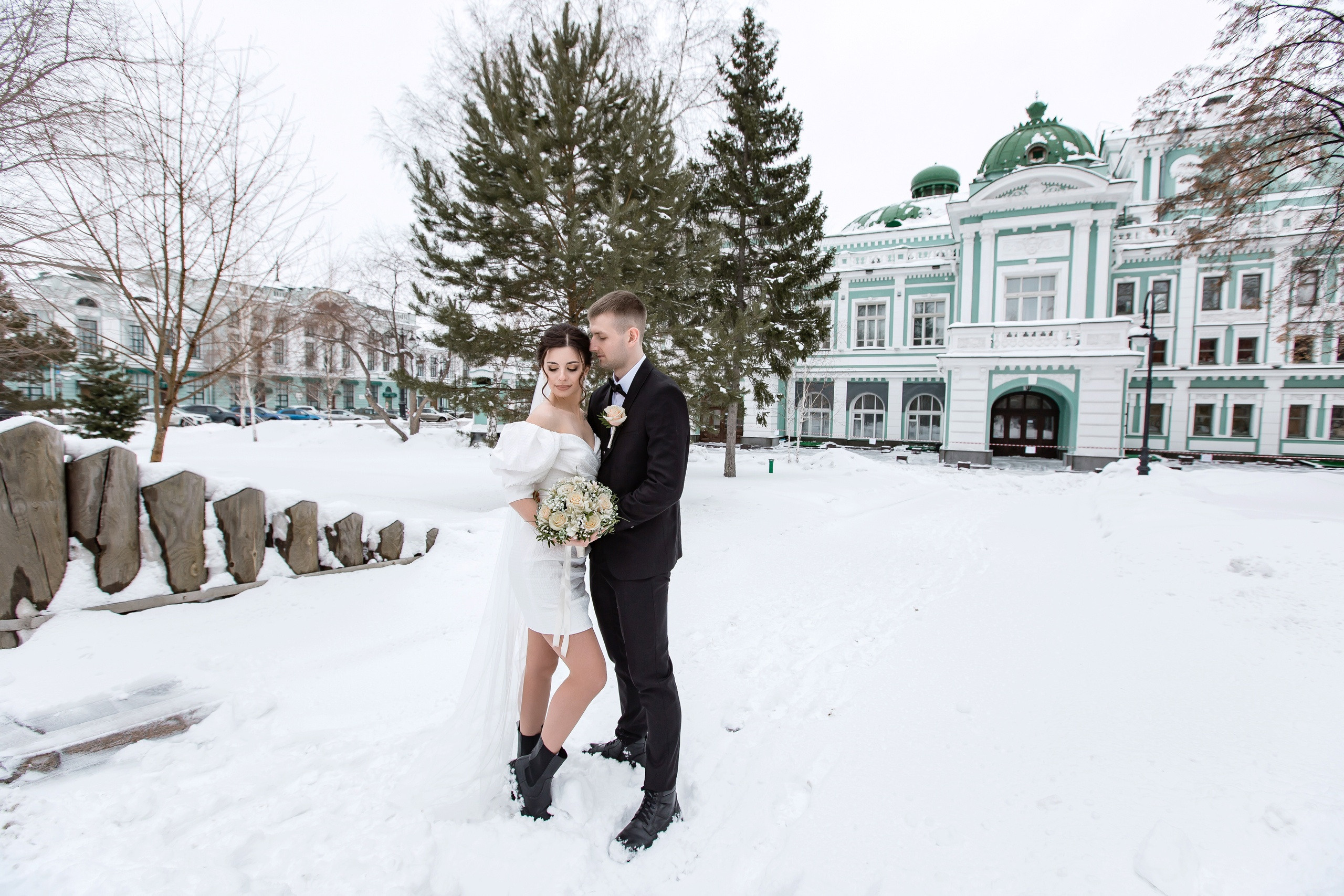 Ксения и Андрей. Свадебный фотограф в Омске Яна Савина