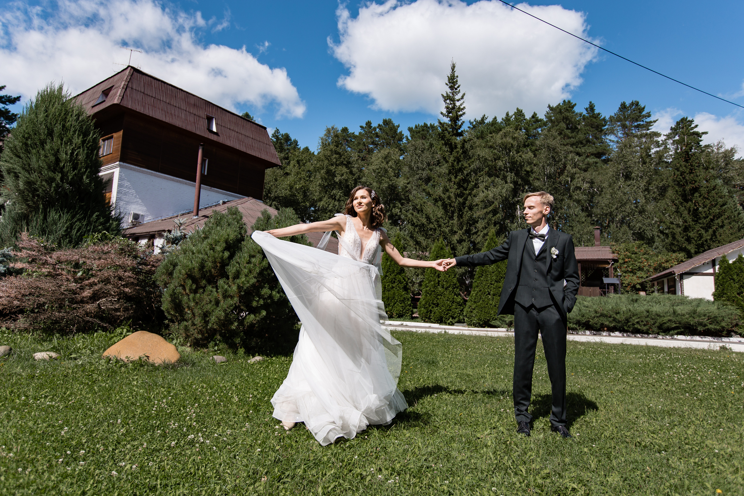 Ольга и Никита. Свадебный фотограф в Омске Яна Савина