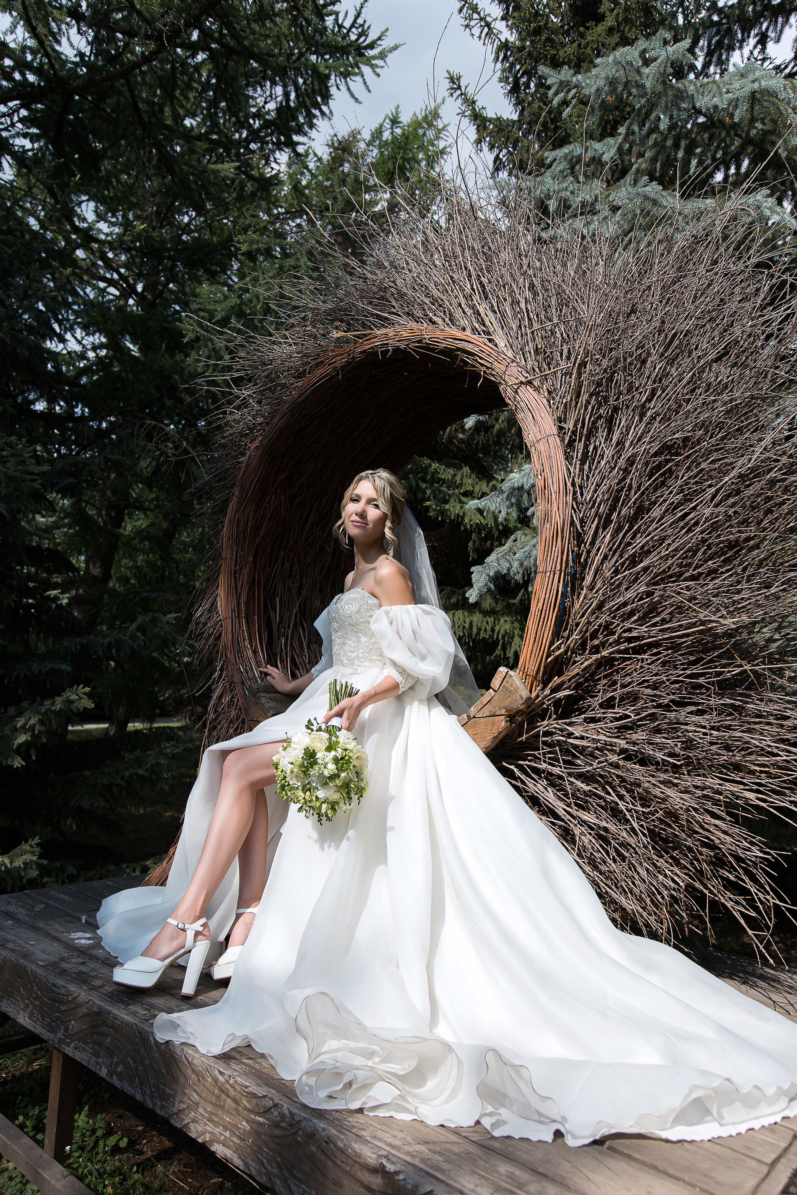 Елизавета и Антон. Свадебный фотограф в Омске Яна Савина