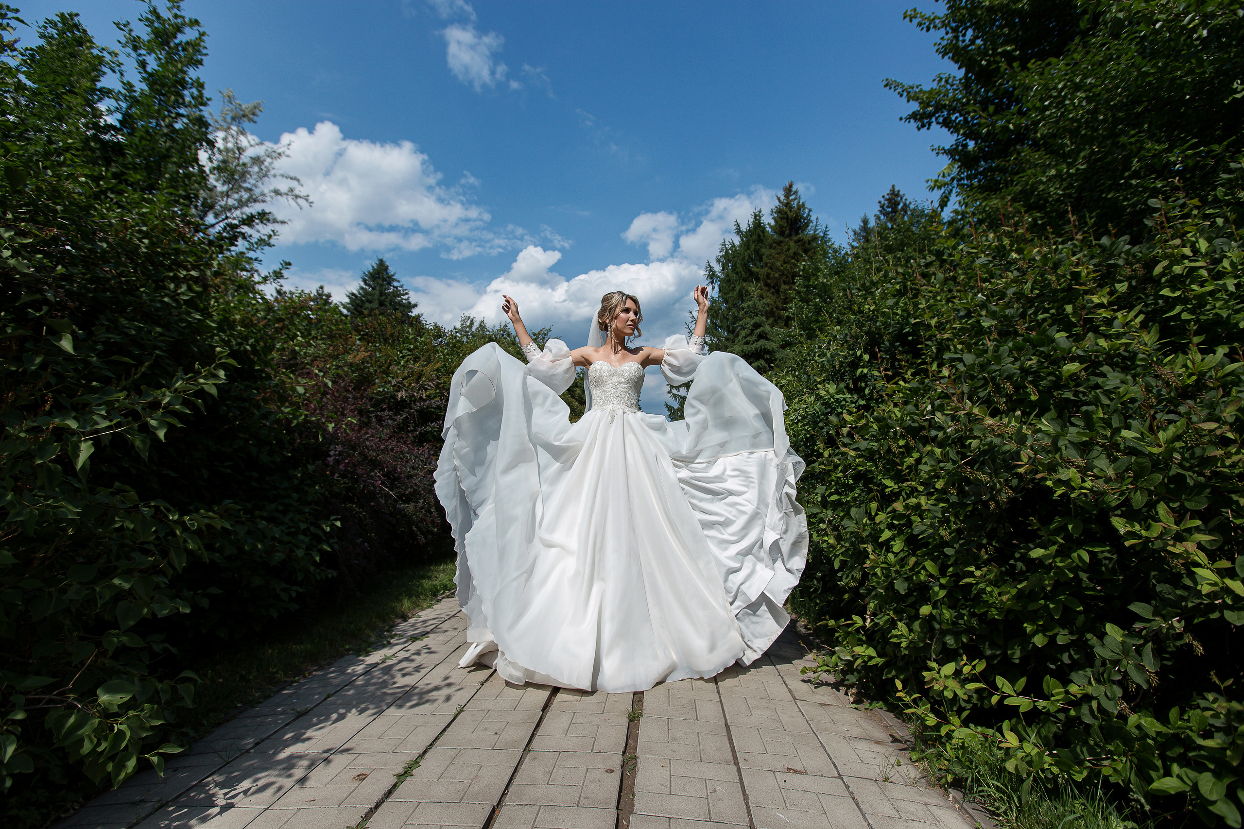 Елизавета и Антон. Свадебный фотограф в Омске Яна Савина