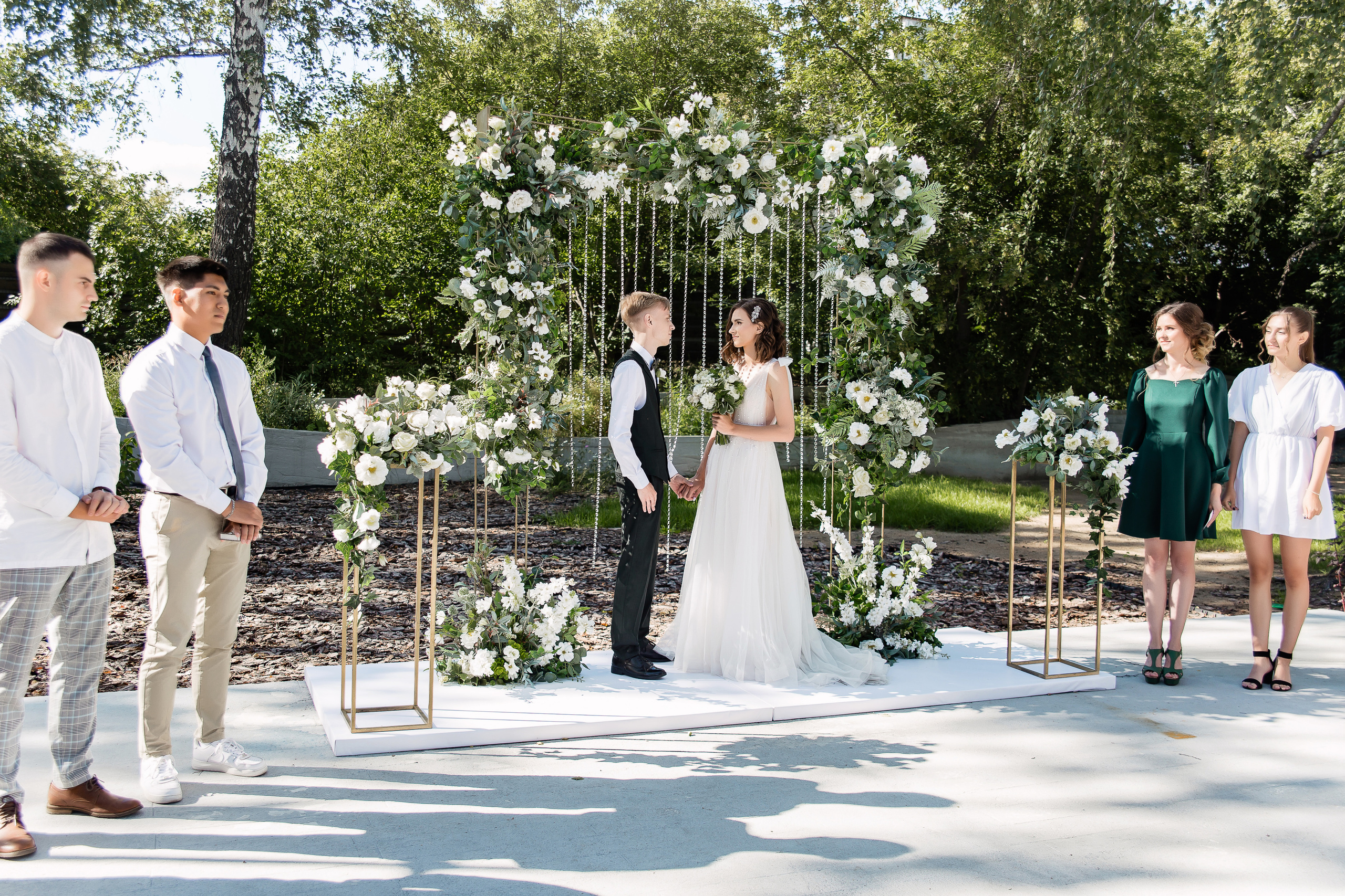 Ольга и Никита. Свадебный фотограф в Омске Яна Савина