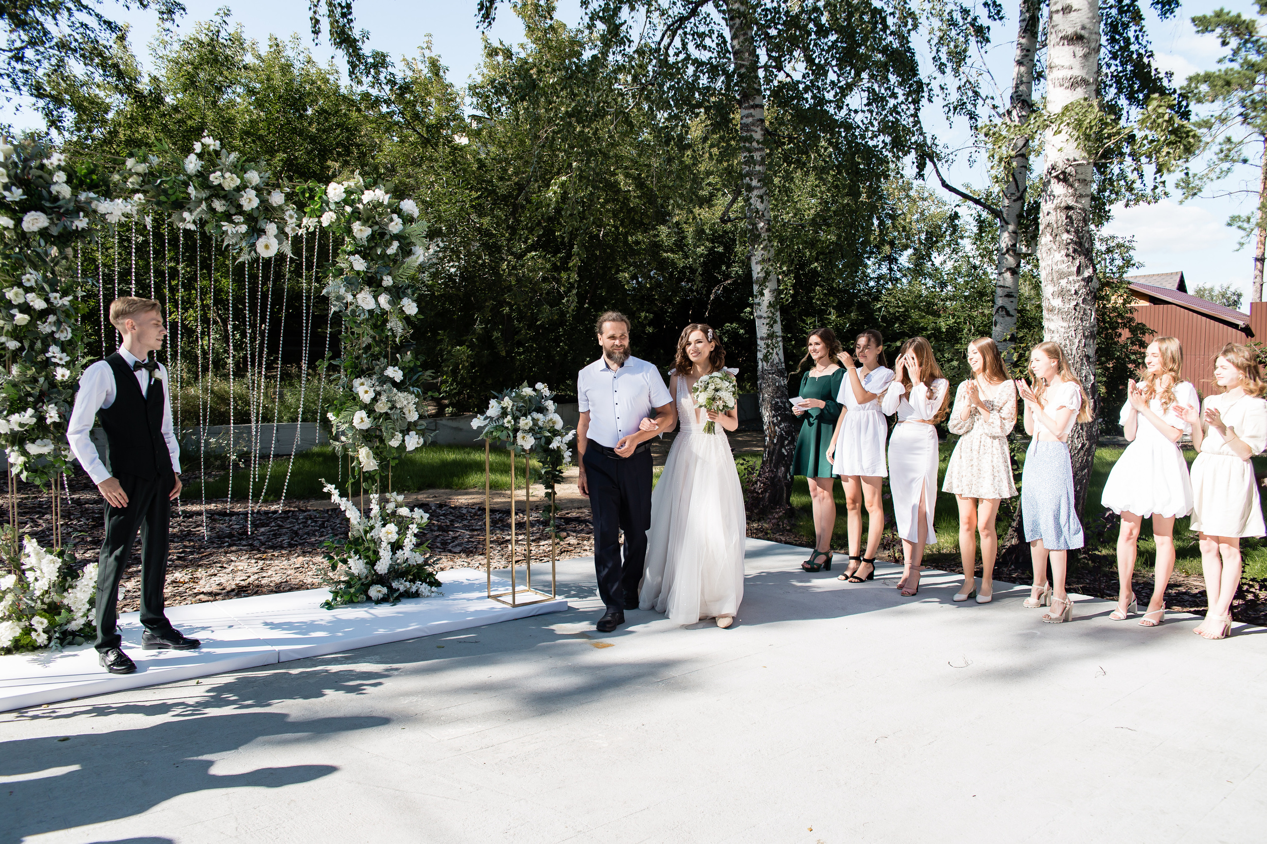 Ольга и Никита. Свадебный фотограф в Омске Яна Савина