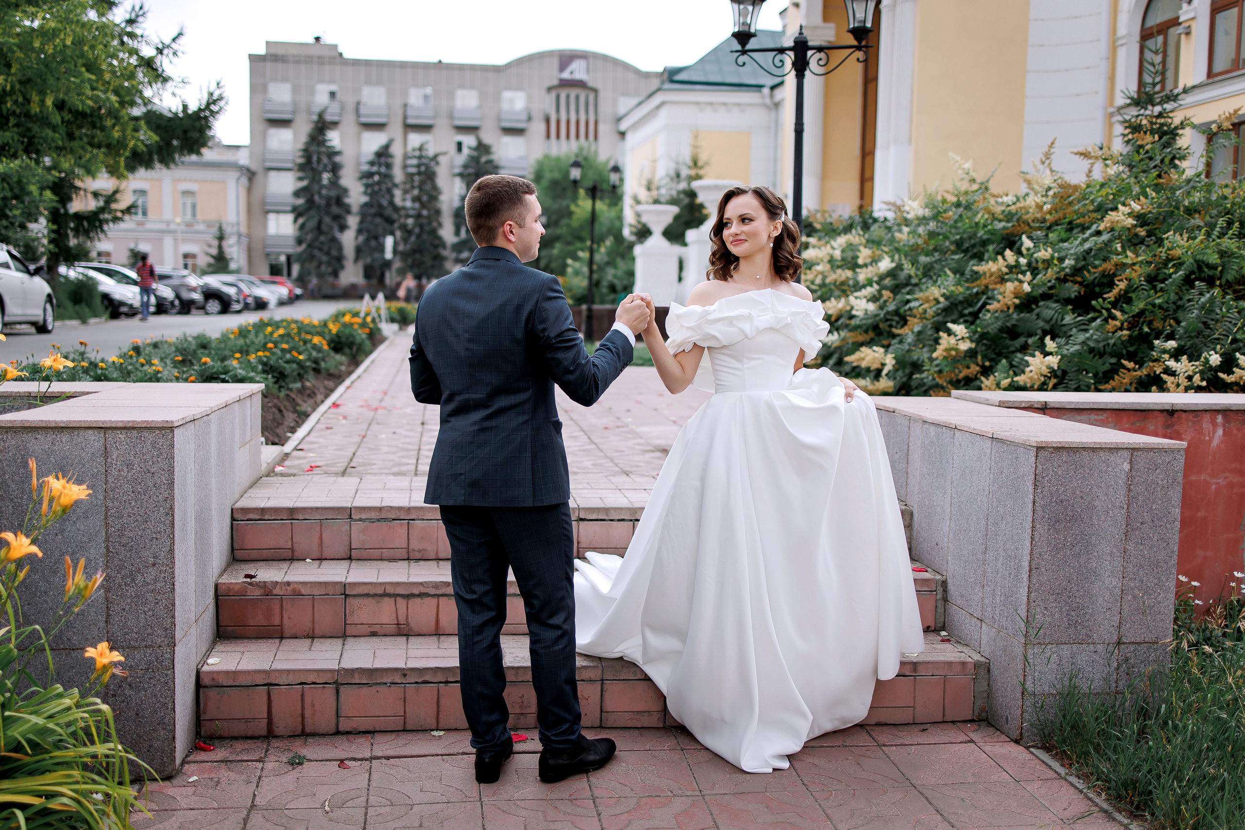 Софья и Антон. Свадебный фотограф в Омске Яна Савина
