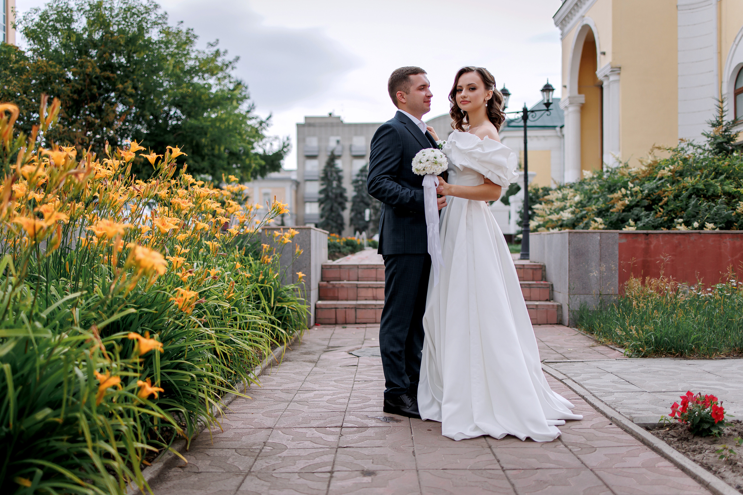 Софья и Антон. Свадебный фотограф в Омске Яна Савина