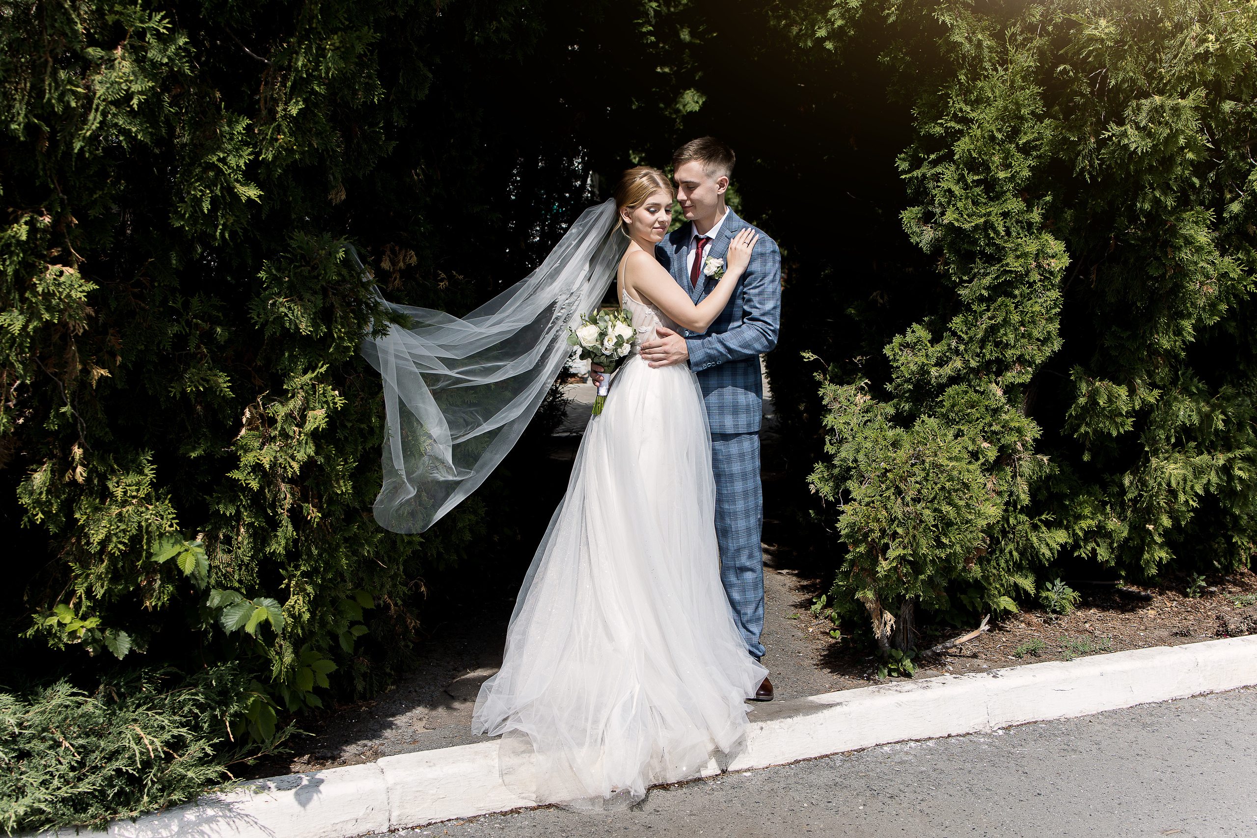 Дарья и Никита. Свадебный фотограф в Омске Яна Савина