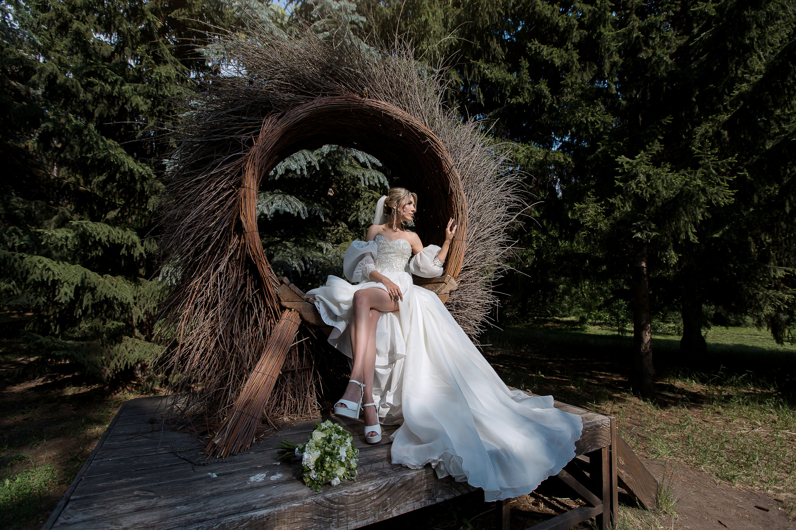 Елизавета и Антон. Свадебный фотограф в Омске Яна Савина