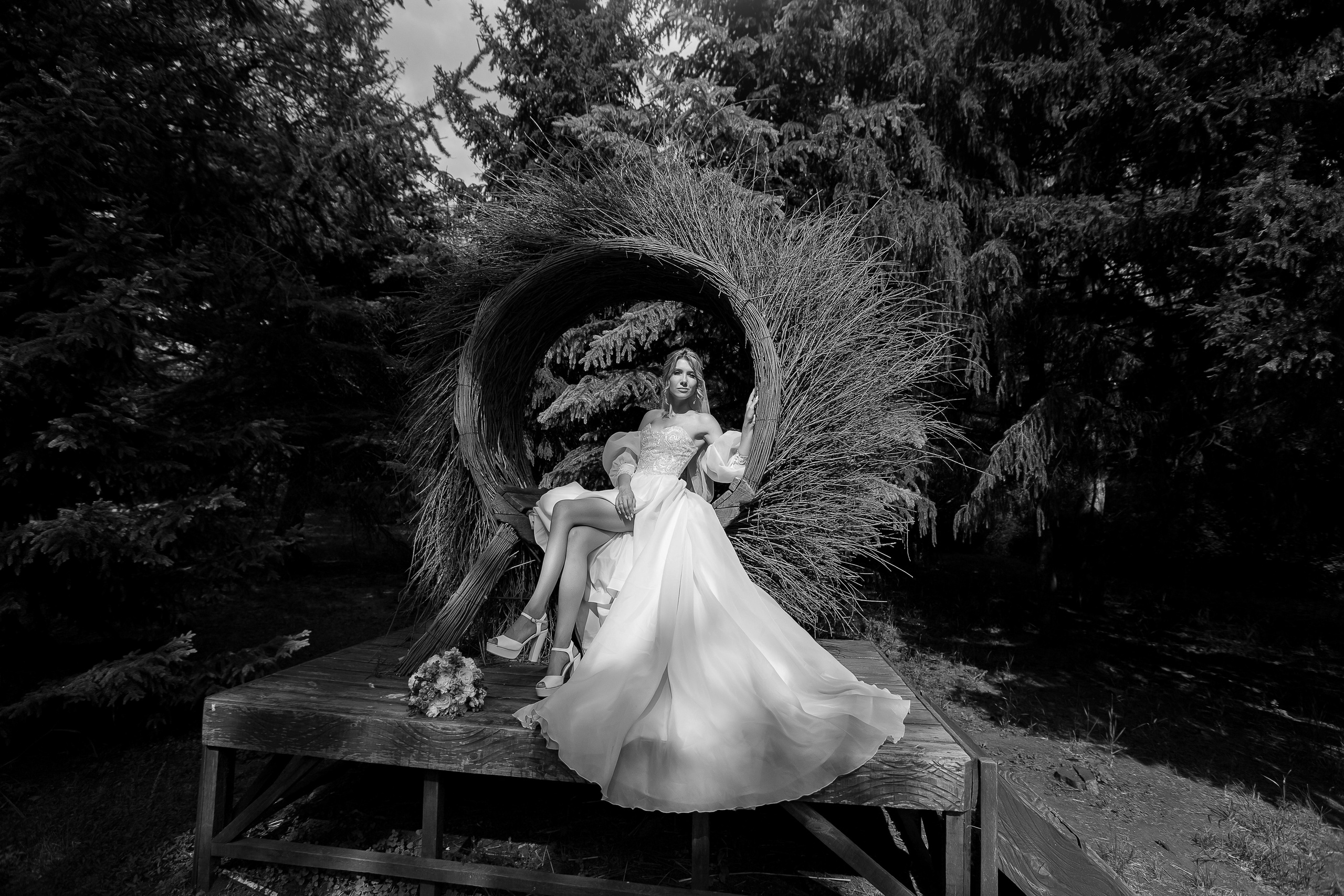 Елизавета и Антон. Свадебный фотограф в Омске Яна Савина