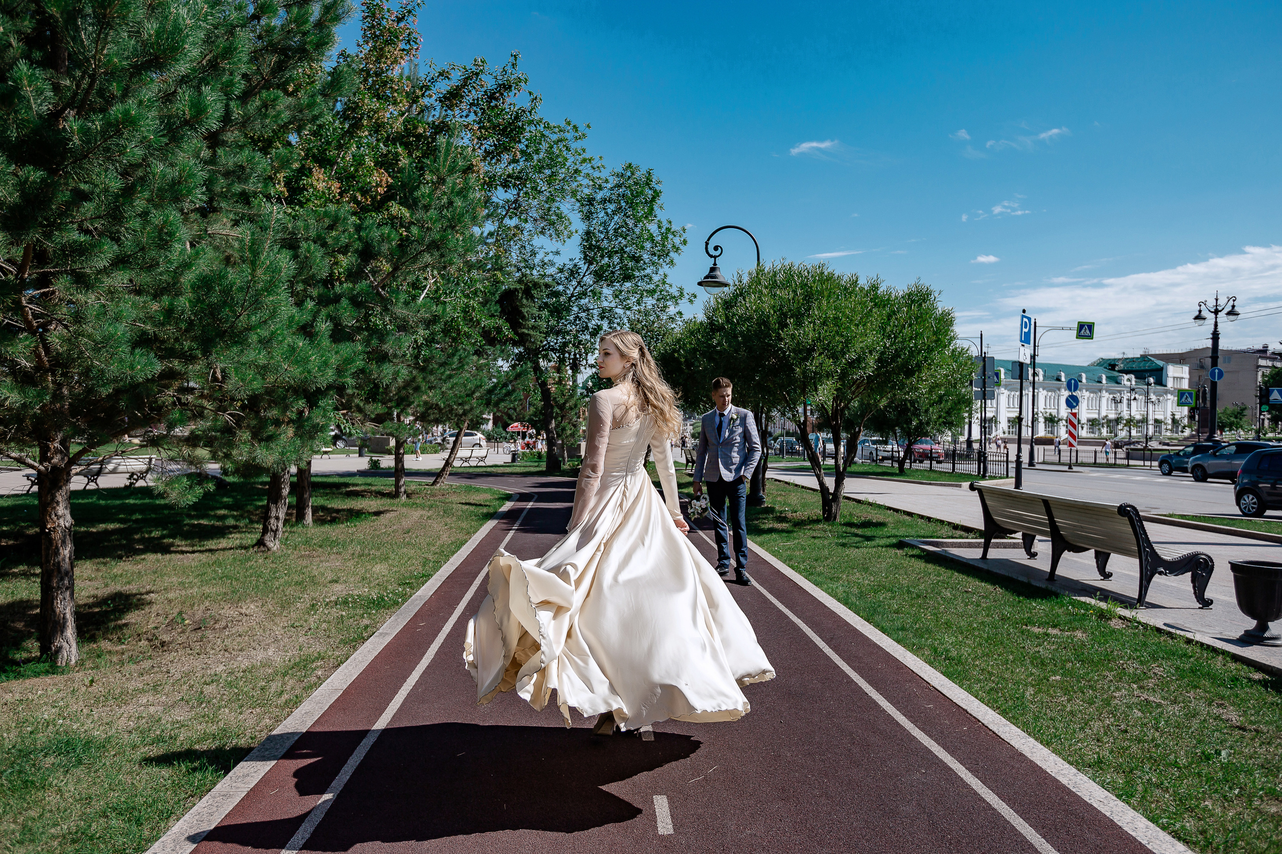 Татьяна и Виталий. Свадебный фотограф в Омске Яна Савина