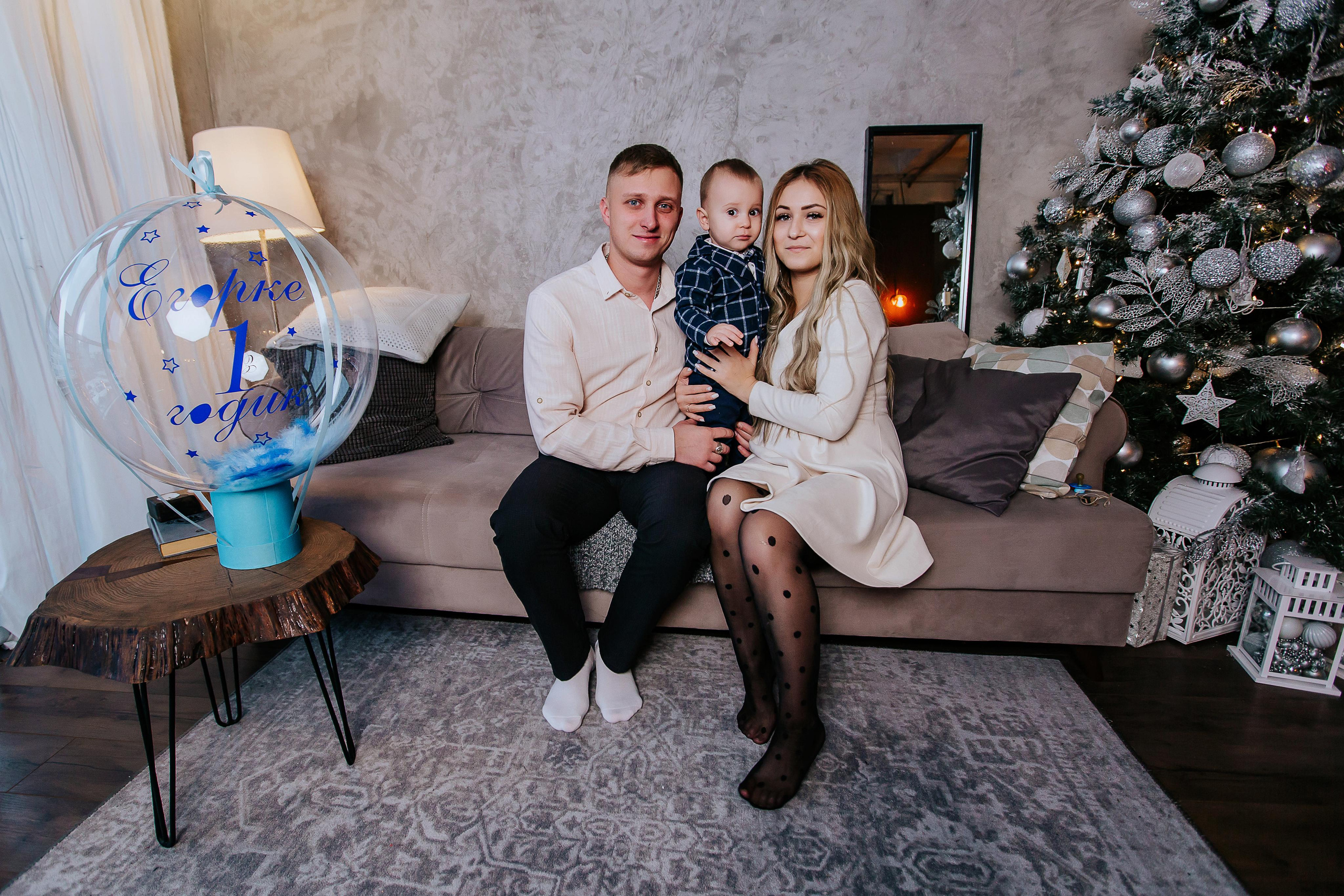 Егору годик. Свадебный фотограф в Омске Яна Савина