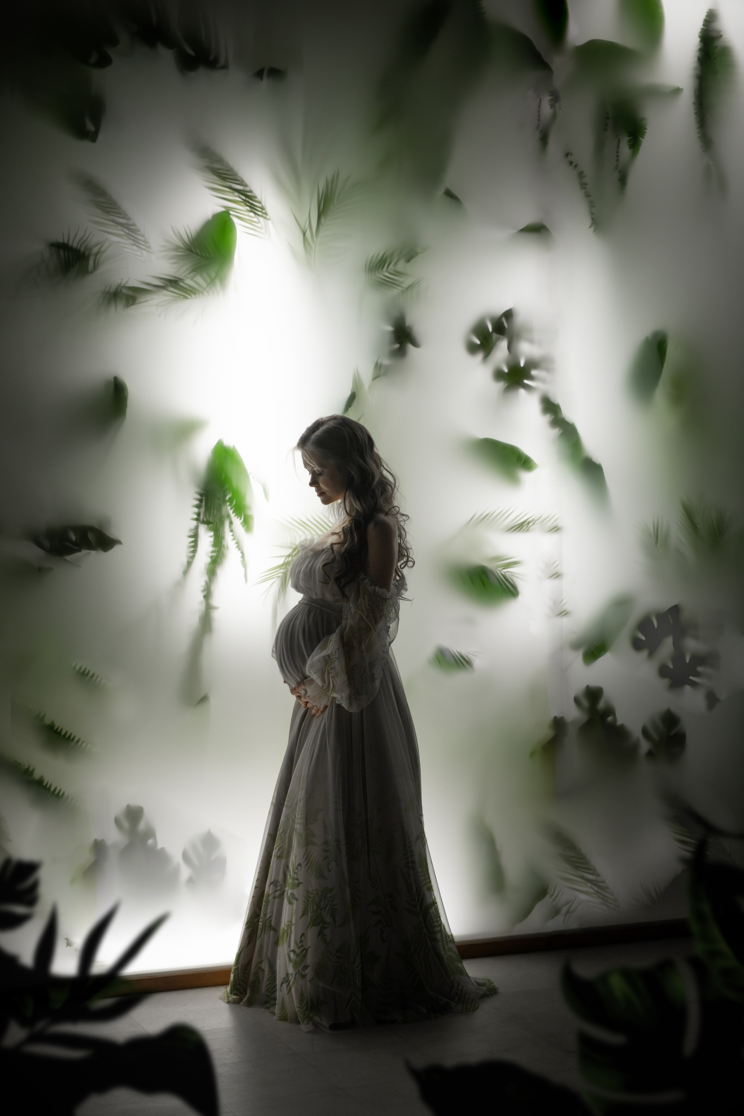 Креативная съемка для Оли. Фотосессия беременности — Крылова Натали — Москва