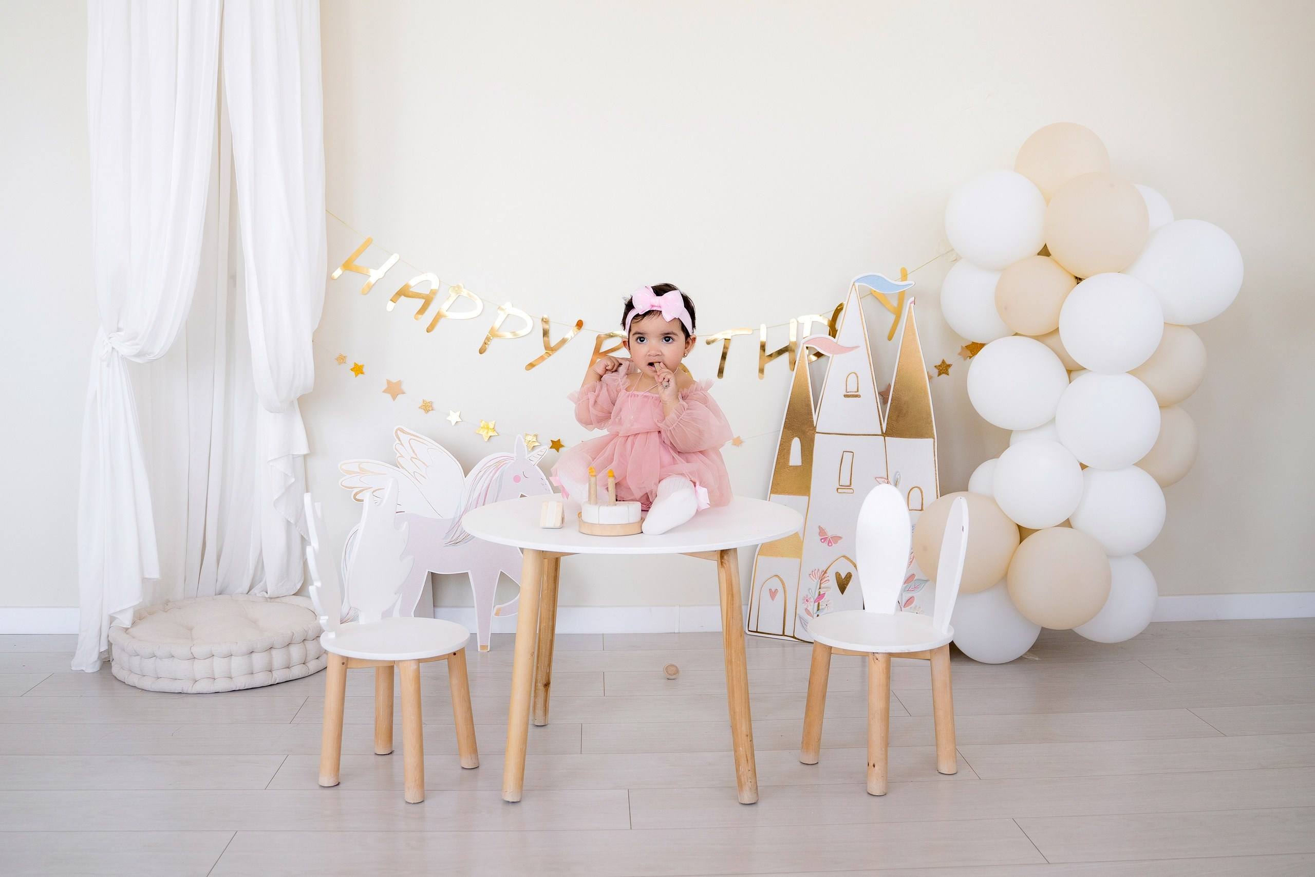 Фотосессия Cake Smash. Фотостудия Малина в городе Улан-Удэ. Фотограф Ирина Жарникова