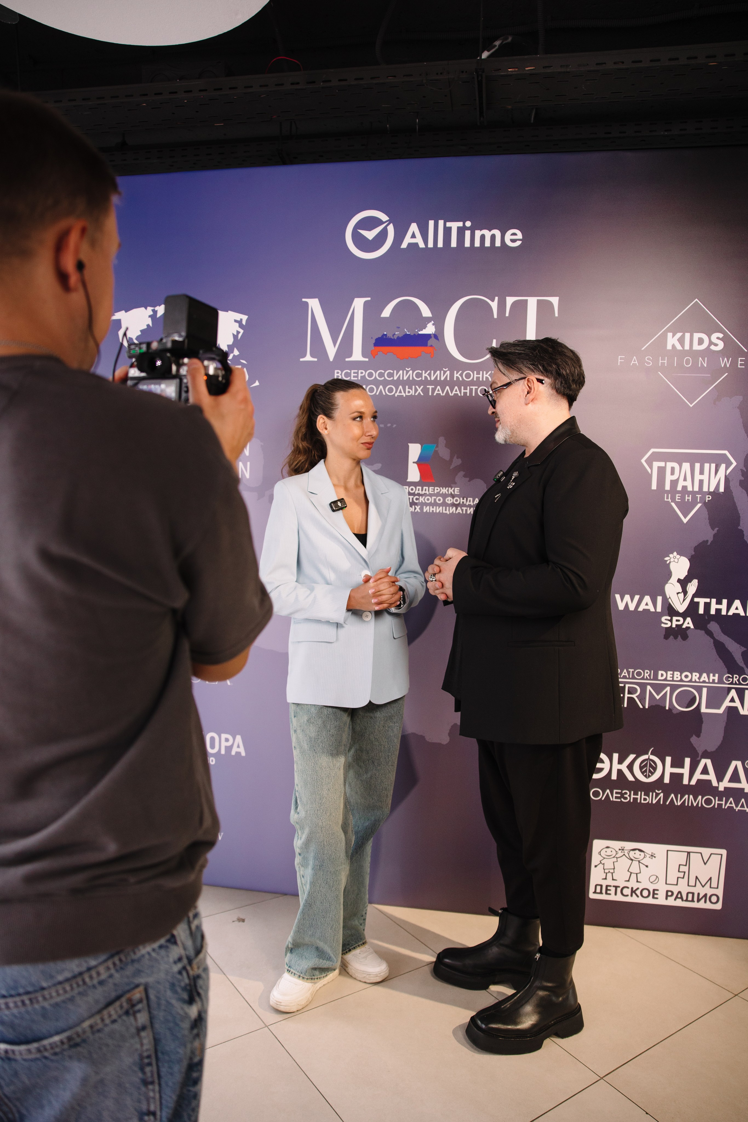 Пресс-конференция Всероссийского конкурса молодых талантов «МОСТ». Контент фотограф в Москве и области Елена Кулакова