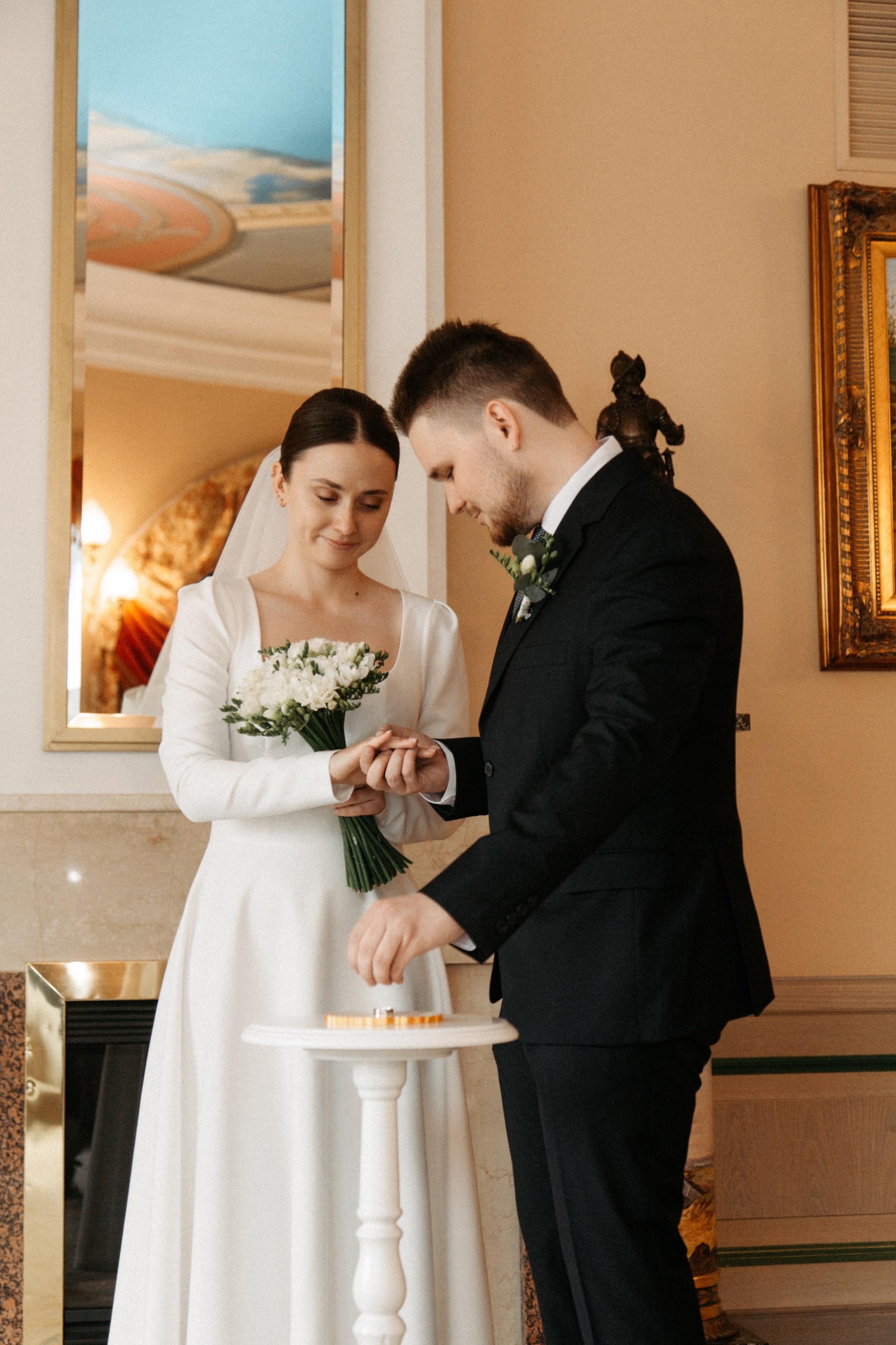 Оля и Юра. Свадебный фотограф в Москве Озерова Анастасия