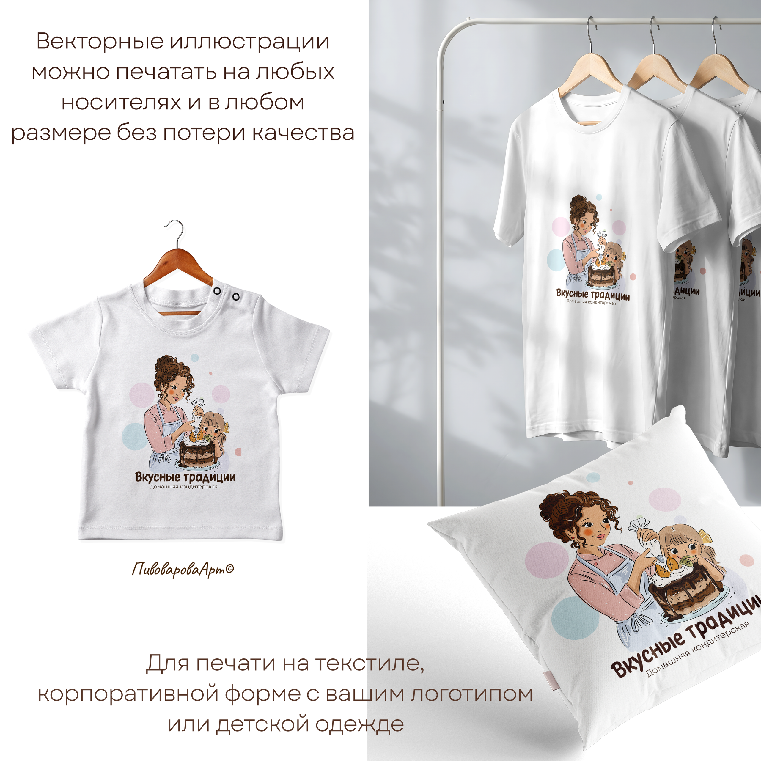 «Вкусные традиции». Фуд-иллюстратор Ирина Пивоварова