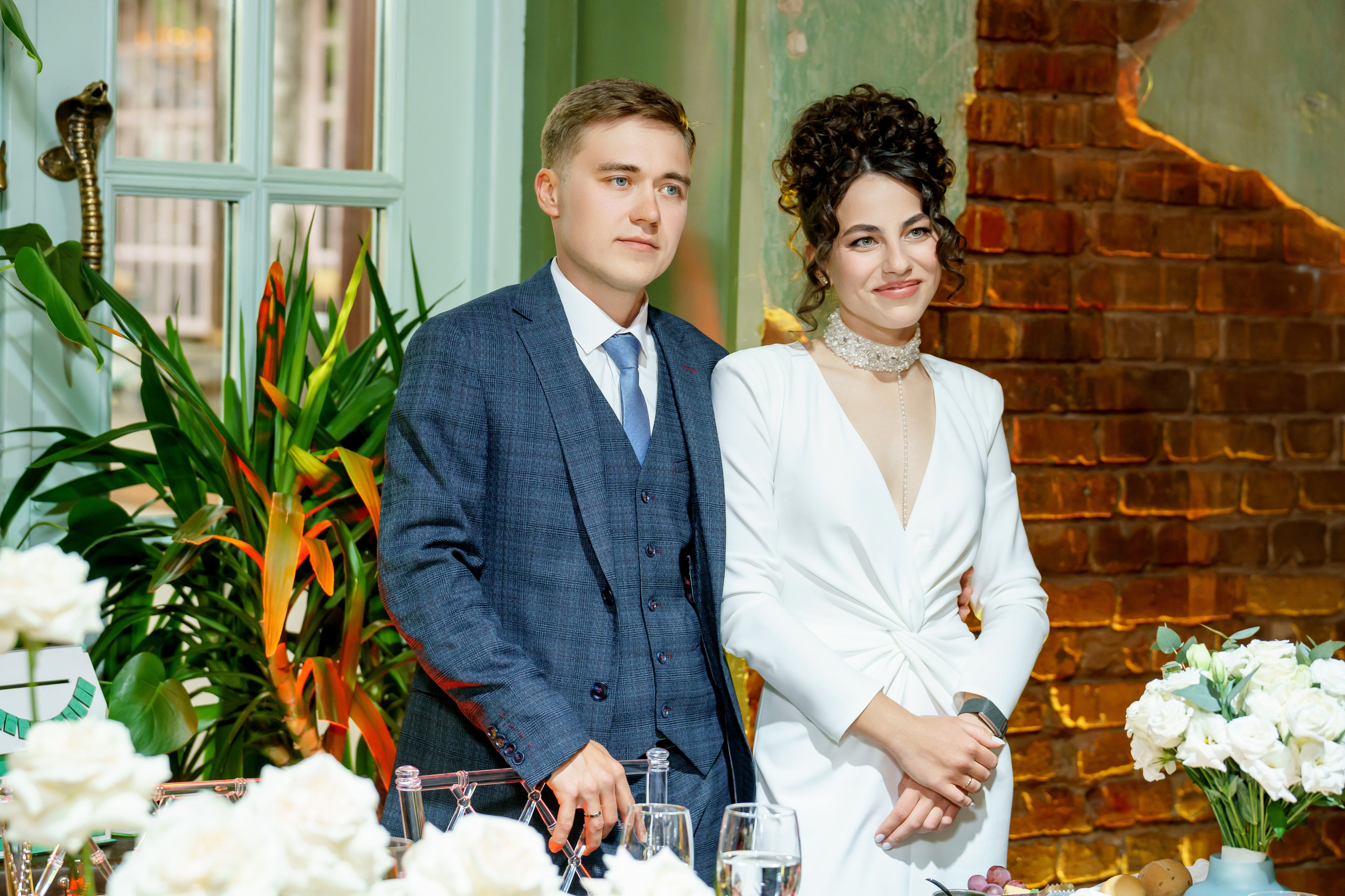 Александра и Иван. Свадебный банкет Loft Hall. Фотограф и видеограф в Москве и Московской области Мария Вишня