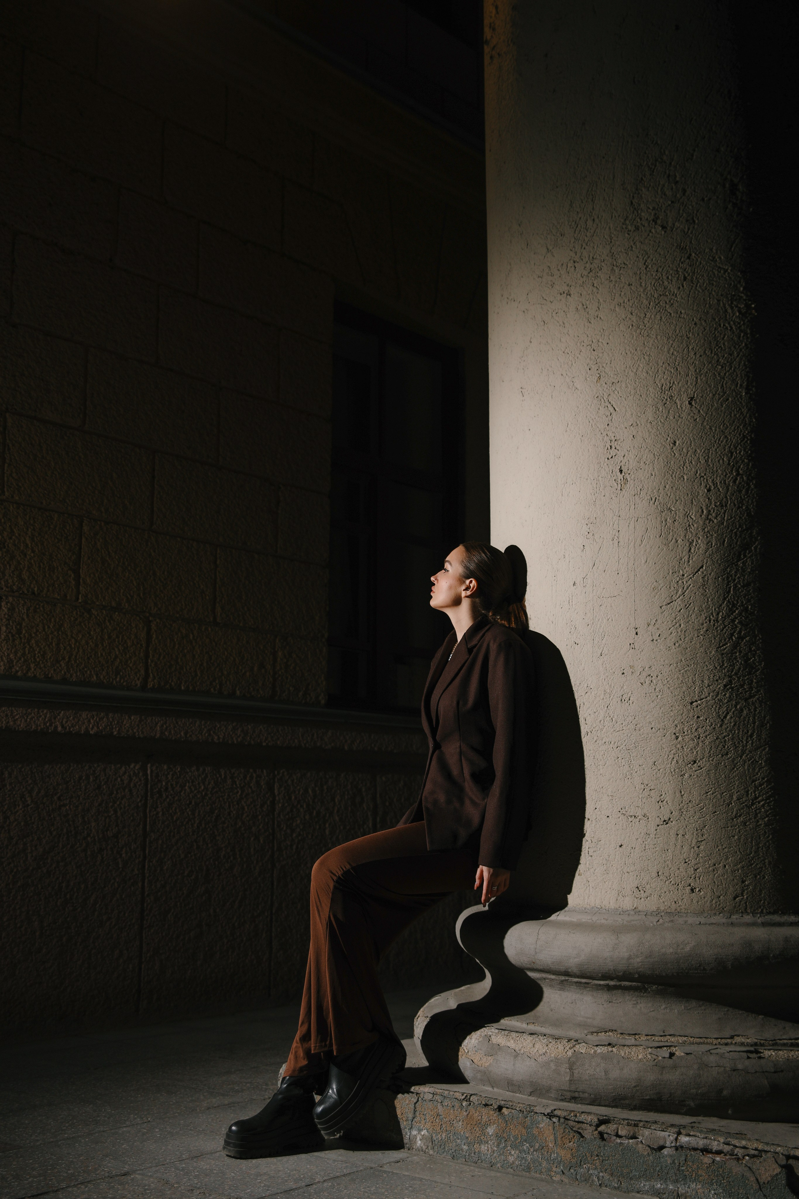 Ночная прогулки. Индивидуальный фотограф Новосибирск Настя