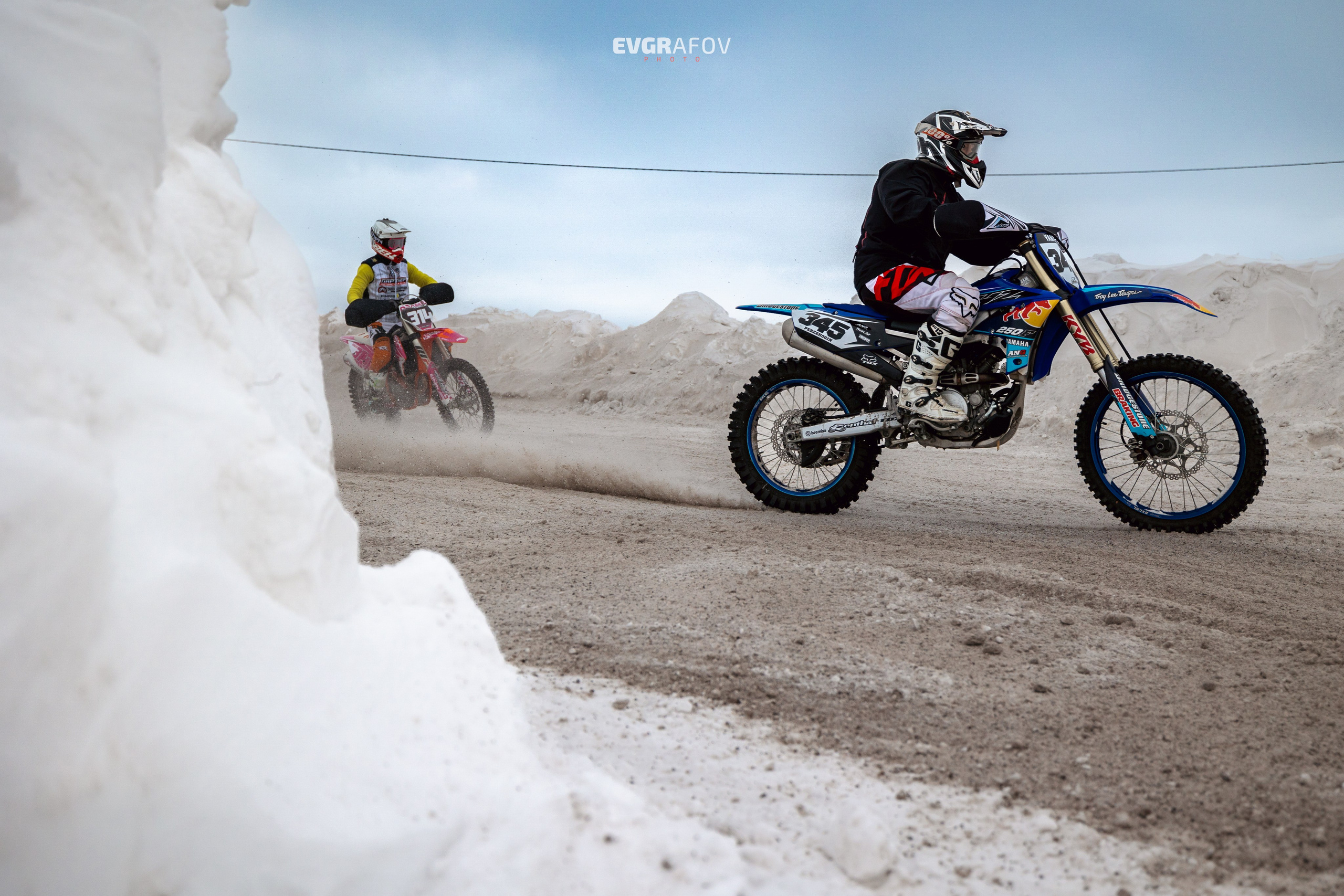 Открытый кубок Республики Татарстан по мотокроссу 3 этап. 4 февраля 2024 г. Фотограф Евграфов Александр