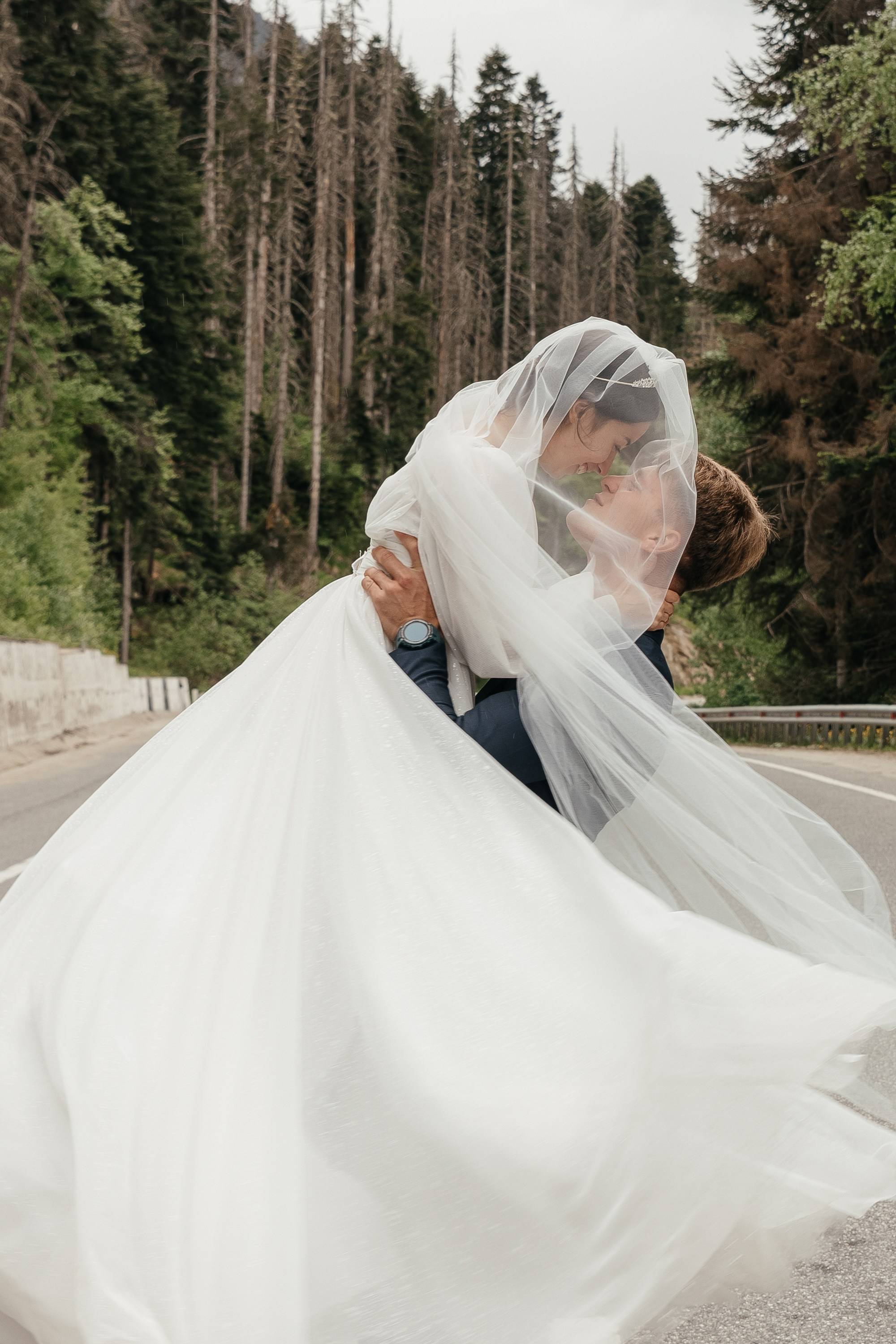 В&В * Домбай. Миленина Юлия Свадебный и семейный фотограф в Краснодаре