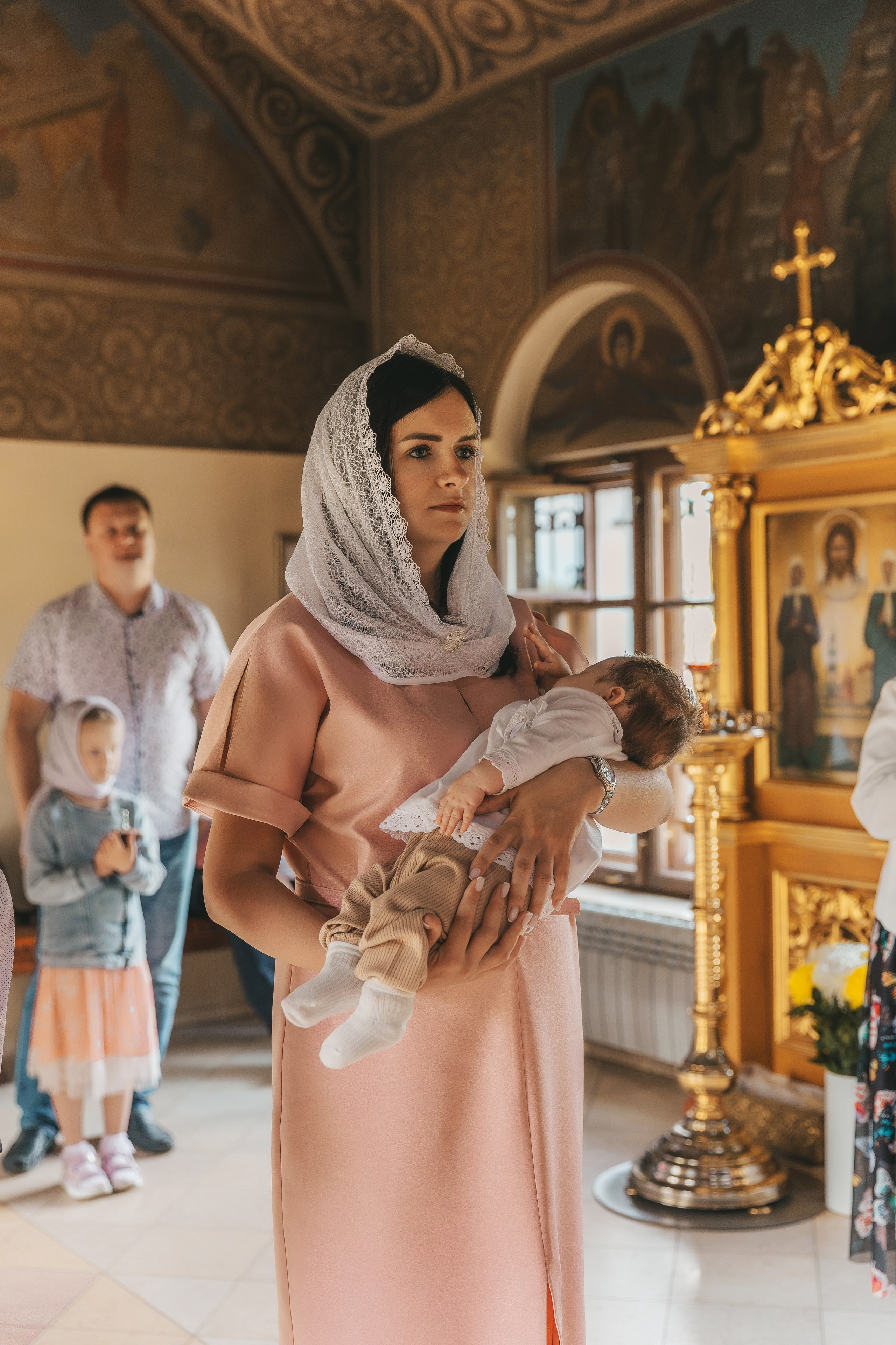 Фотограф на крещение в Москве. Семейный и женский фотограф в Москве Надежда Воробьева
