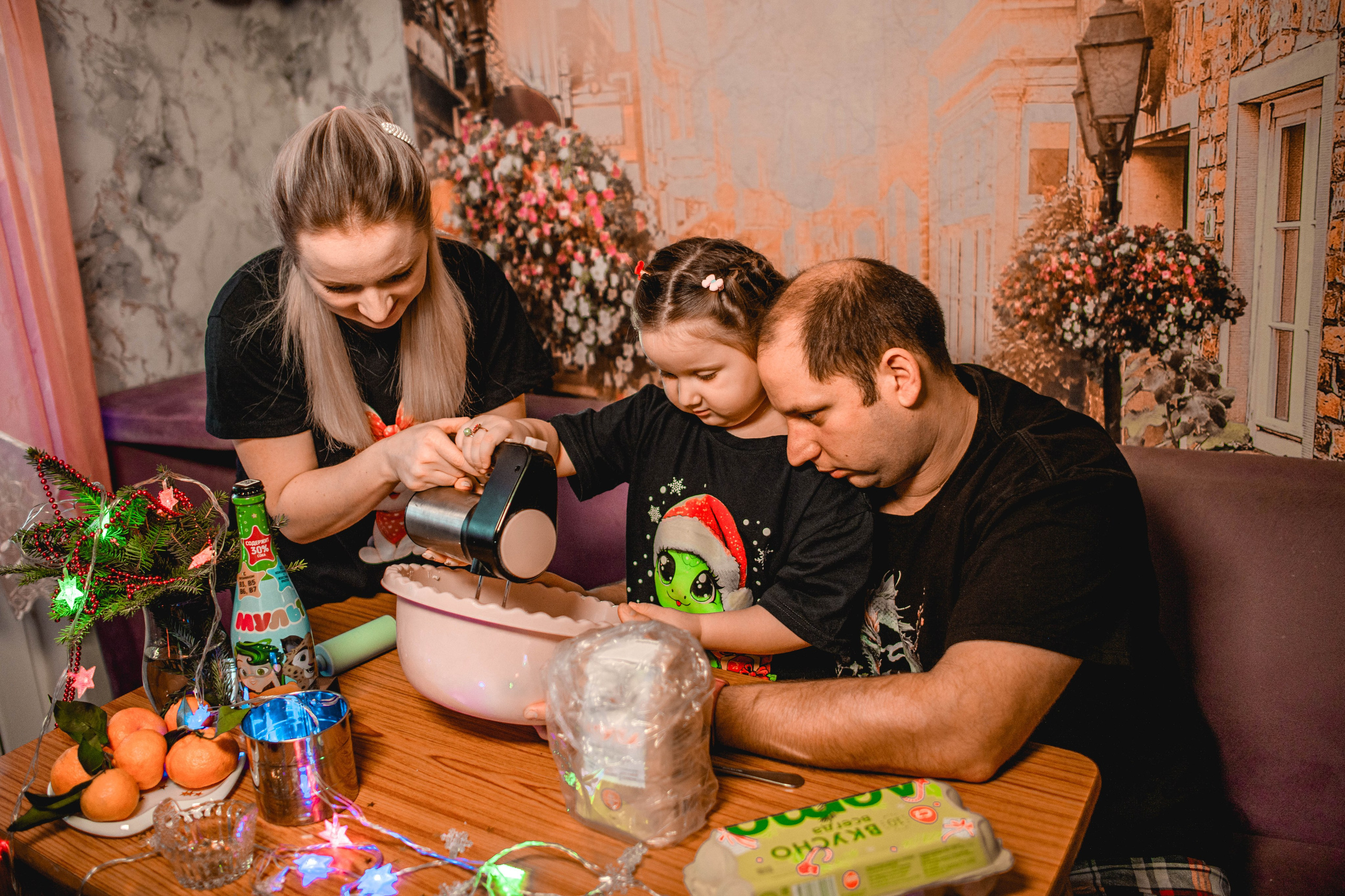 Новый год на кухне. Фотограф/Тортодел Семёнова Анастасия