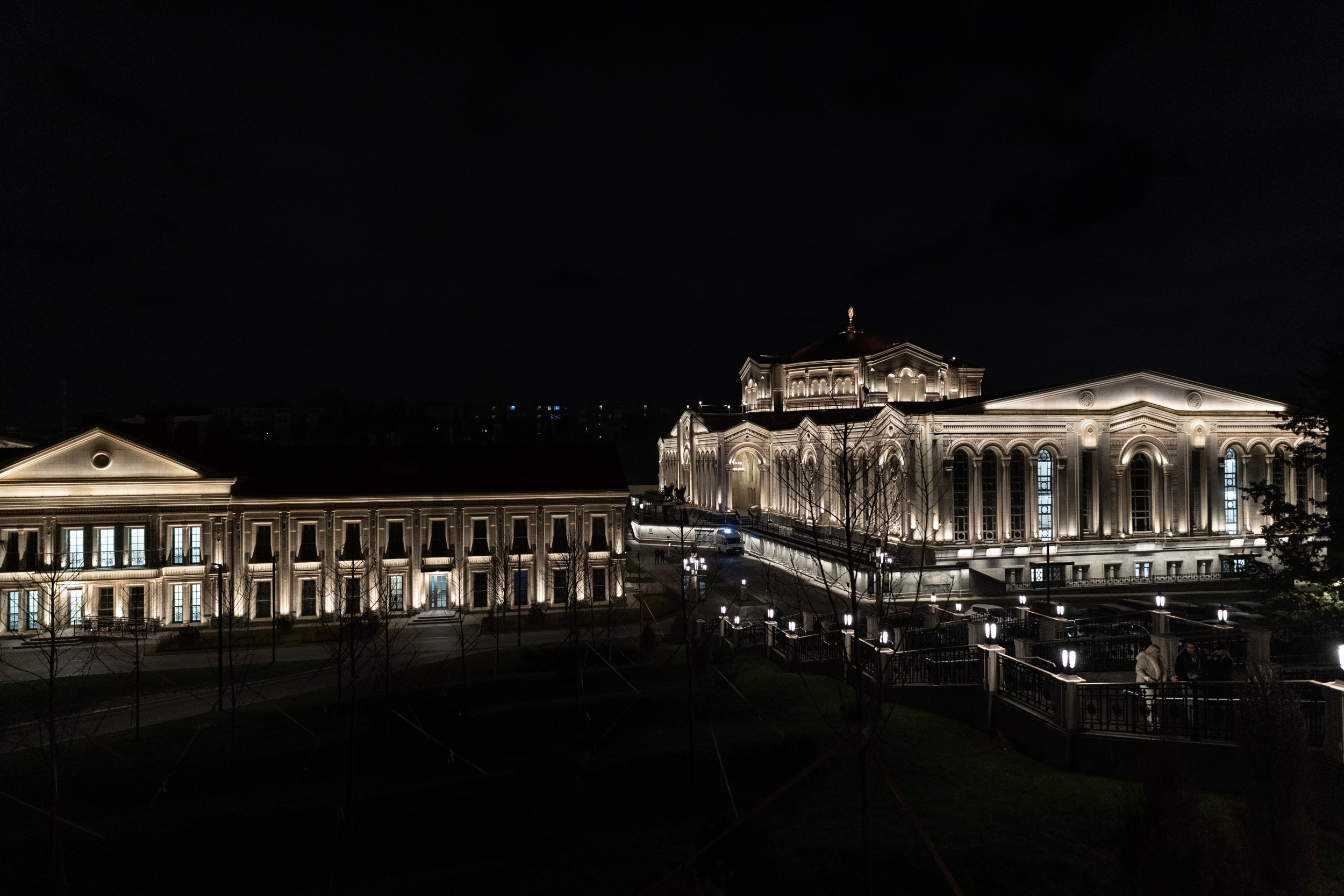 Божественная Литургия в новогоднюю ночь 2025 г, Херсонес Севастополь. Церковный фотограф Севастополь