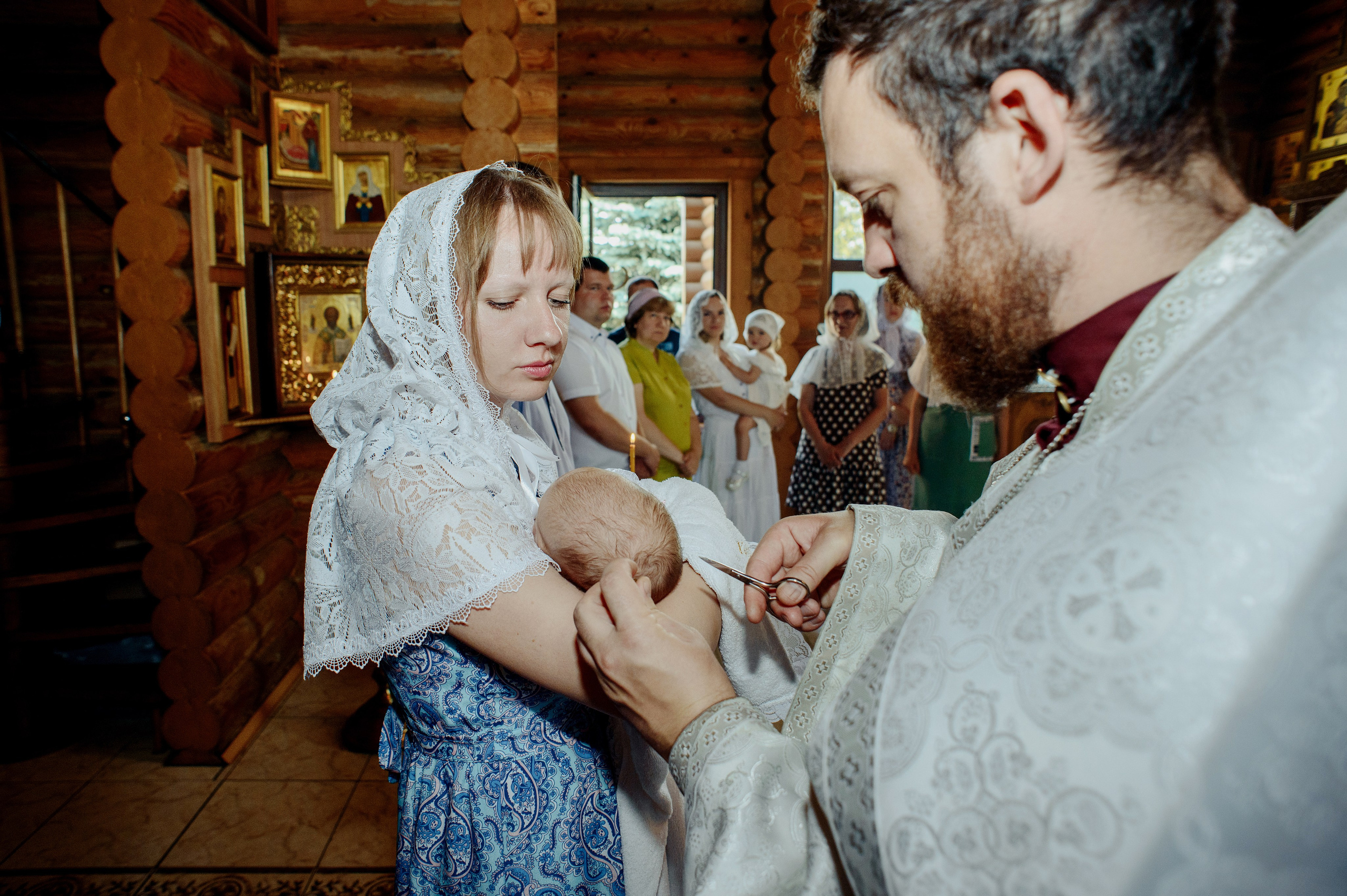 Крещение Алеси. Королева Елена Свадебный и семейный фотограф в Туле